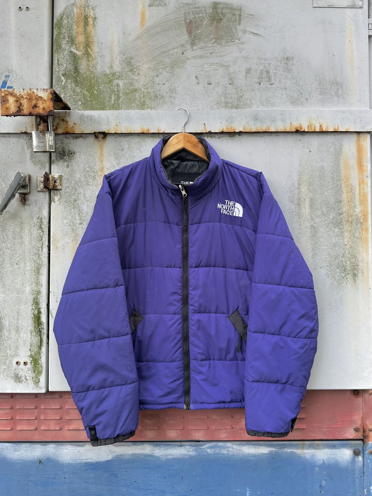 The North Face 👹The North Face Light Puffer Jacket In Purple Size US L / EU 52-54 / 3 - 3 Thumbnail
