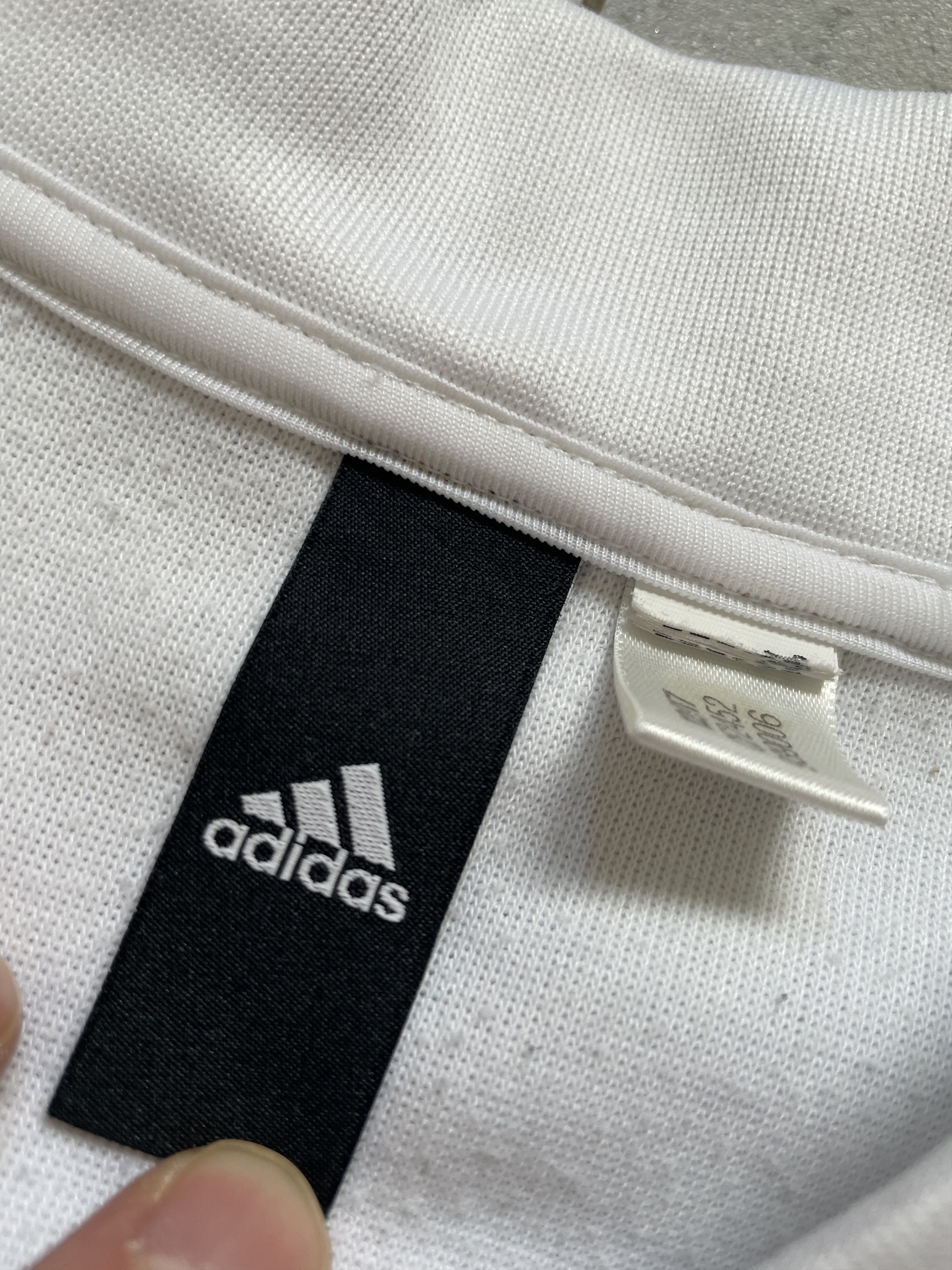 Adidas ADIDAS GERMANY WHITE SOCCER TRACKTOP Size US L / EU 52-54 / 3 - 7 Thumbnail