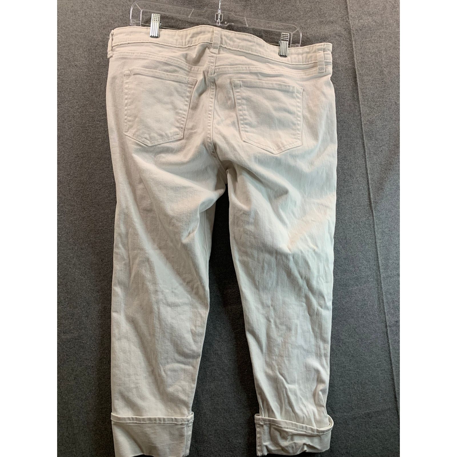 Gap GAP Women's Pants Size 14 White Color Size 36" / US 14 / IT 50 - 2 Thumbnail