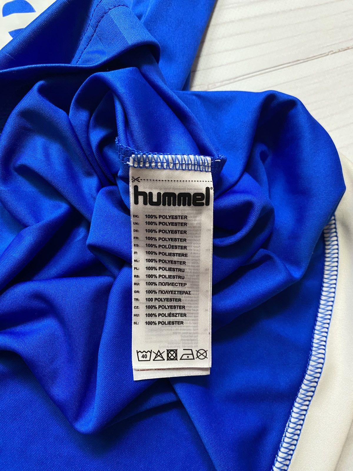 Hummel Hummel Rangers FC 2019/20 home soccer jersey y2k t shirt Size US M / EU 48-50 / 2 - 4 Thumbnail