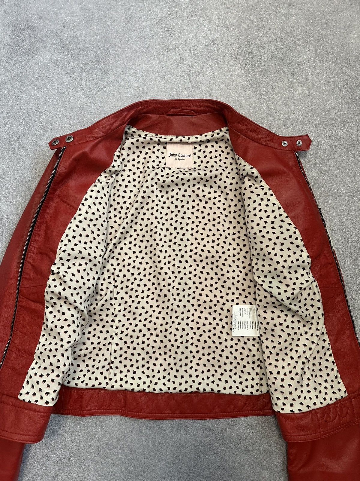 Juicy Couture Juicy Couture leather biker jacket Y2K vintage Size XS / US 0-2 / IT 36-38 - 5 Thumbnail