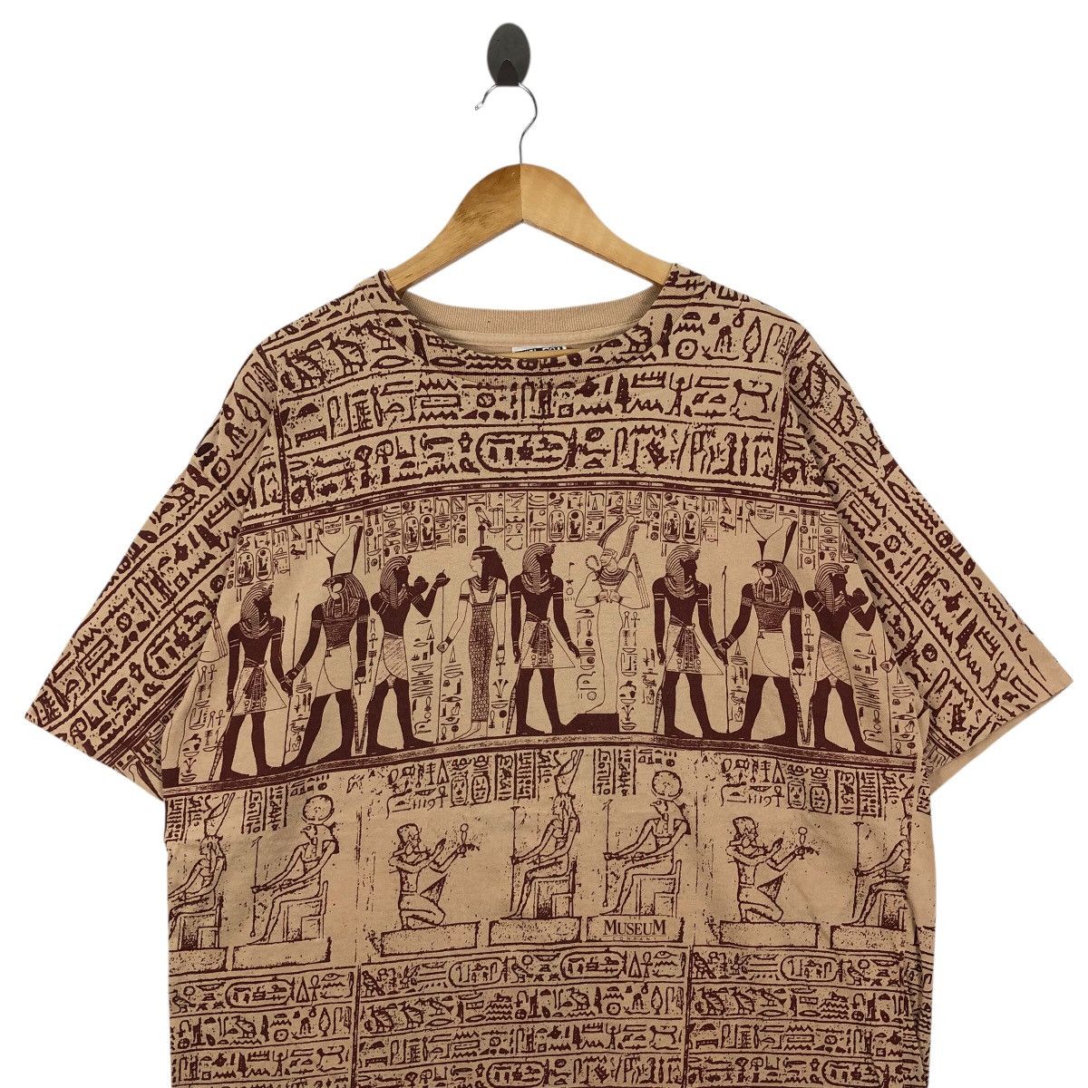 Vintage Vintage 90s Wildwood Productions All-Over Print T-shirt Size US XL / EU 56 / 4 - 2 Thumbnail