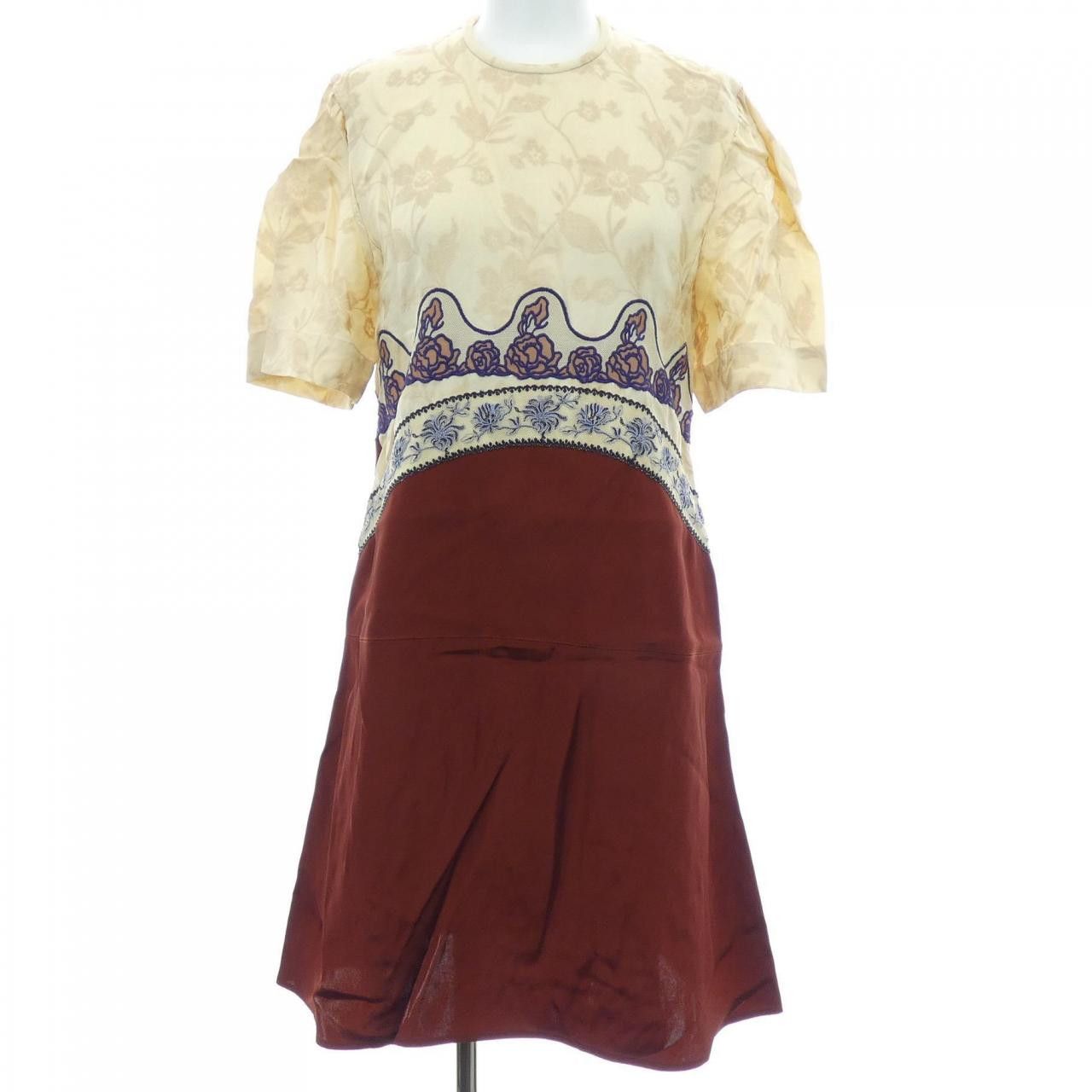 Chloe Chloe Chloe Dress Textile Dresses CHC19WR05903126 DUTY FREE for USA Size ONE SIZE - 1 Thumbnail