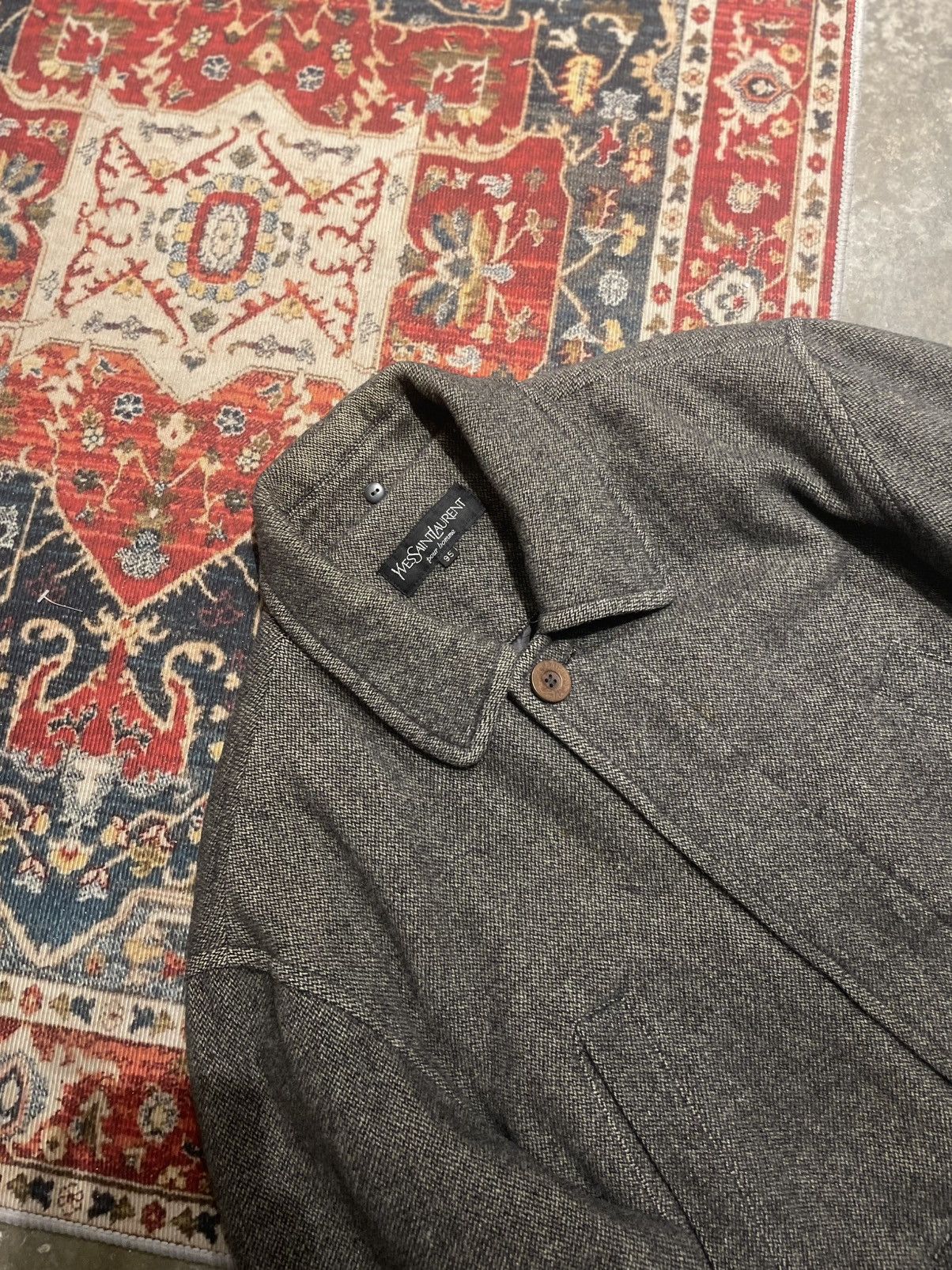 Yves Saint Laurent YVESSAINTLAURENT COAT Size US XL / EU 56 / 4 - 4 Thumbnail