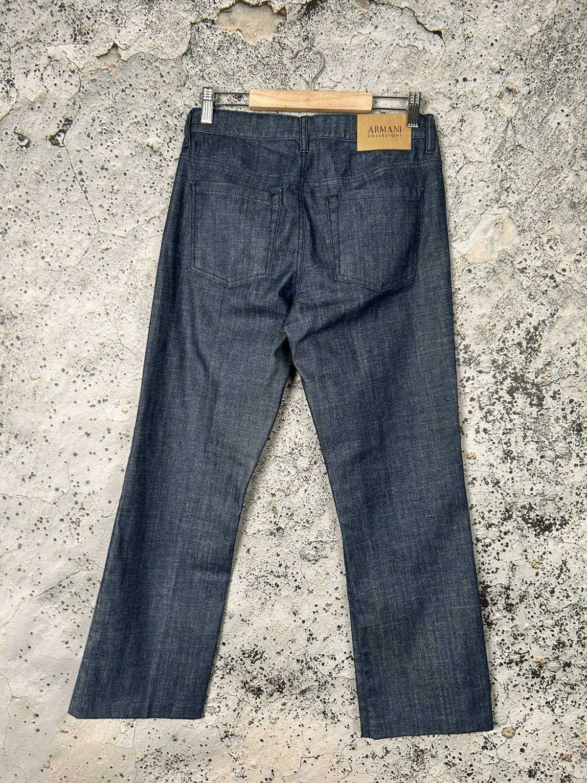 Armani Collezioni Armani Collezioni Denim Elegant Pants Jeans Avantgarde Hype Size US 27 - 4 Thumbnail