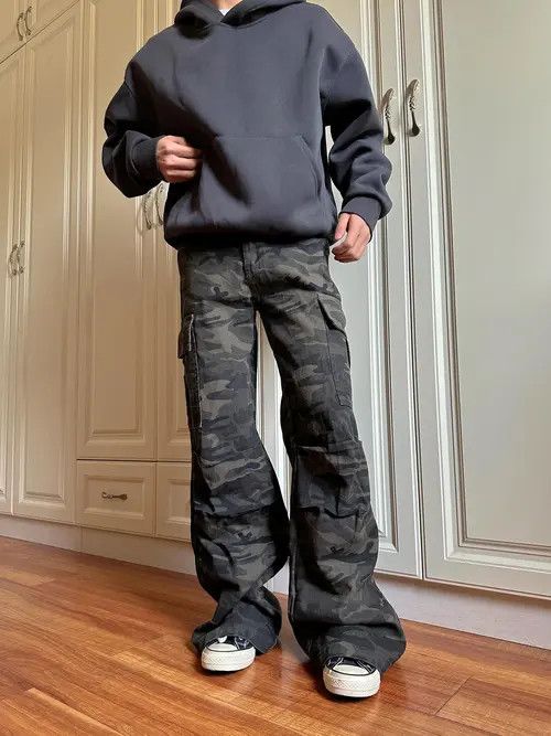 Vintage Maijima x Hanai Stylish Camouflage Cargo Pants Size US 32 / EU 48 - 4 Thumbnail