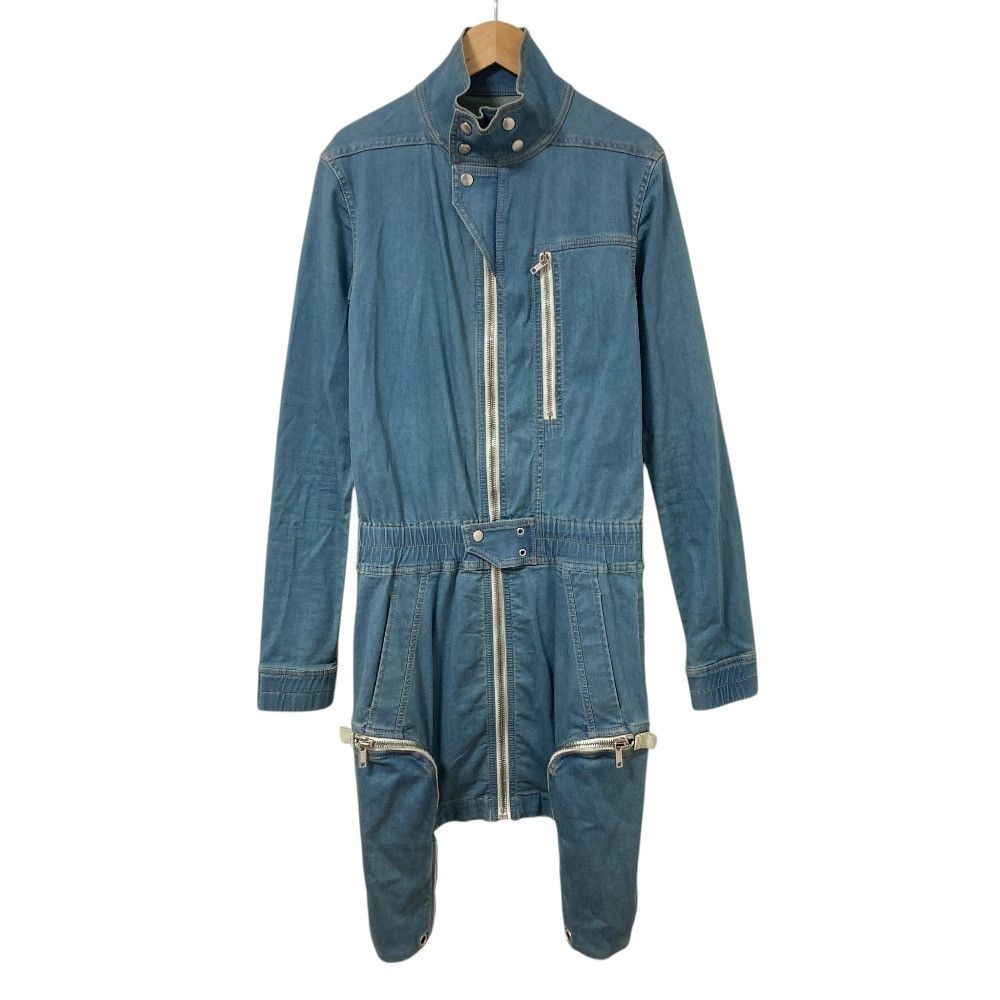 Rick Owens Rick Owens Rick Owens DRKSHDW IES CARGO MINI DRESS Denim Dress Textile Dresses DS20S5522-SLSB DUTY FREE for USA Size ONE SIZE - 1 Thumbnail