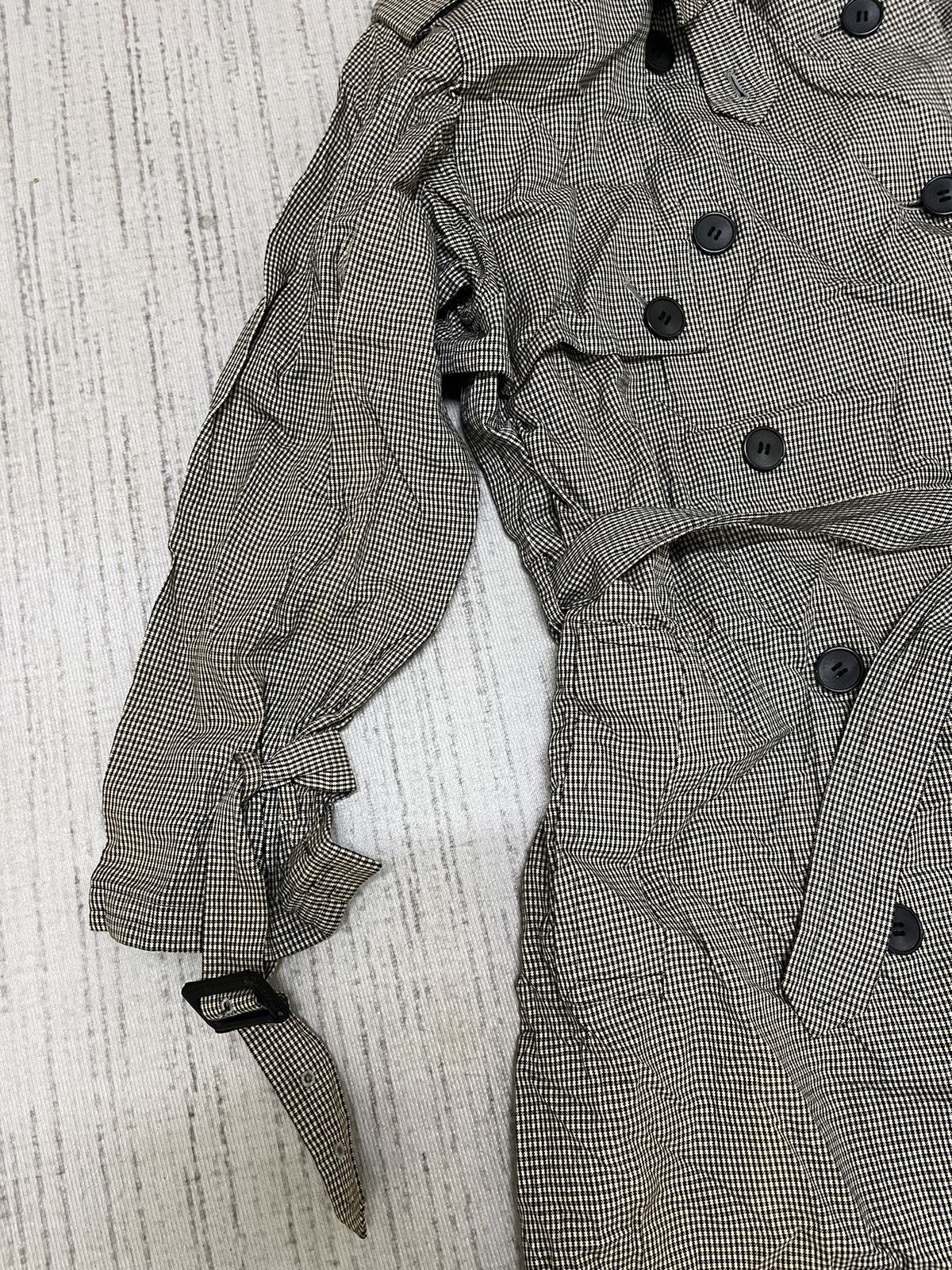 Vintage × Yves Saint Laurent Vintage 80s ysl trench coat Size ONE SIZE - 3 Thumbnail