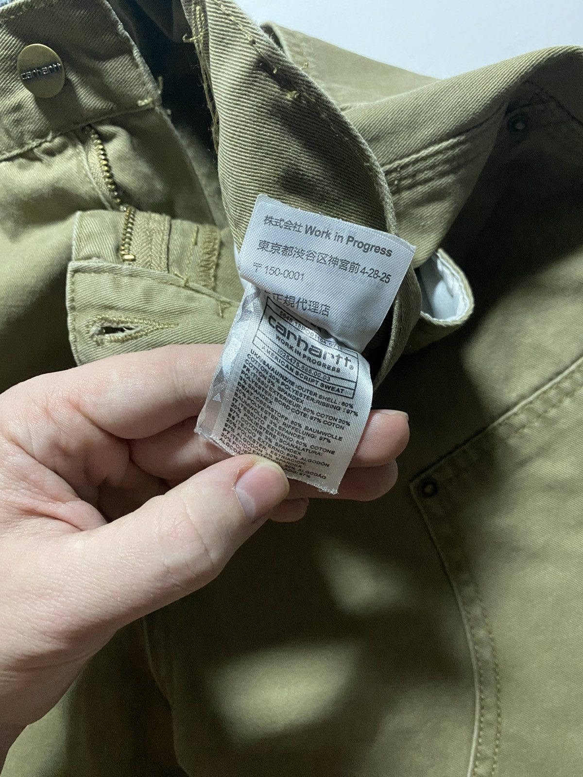 Carhartt × Vintage Vintage Carhartt cargo leather logo baggy fit y2k pants Size US 34 / EU 50 - 6 Thumbnail