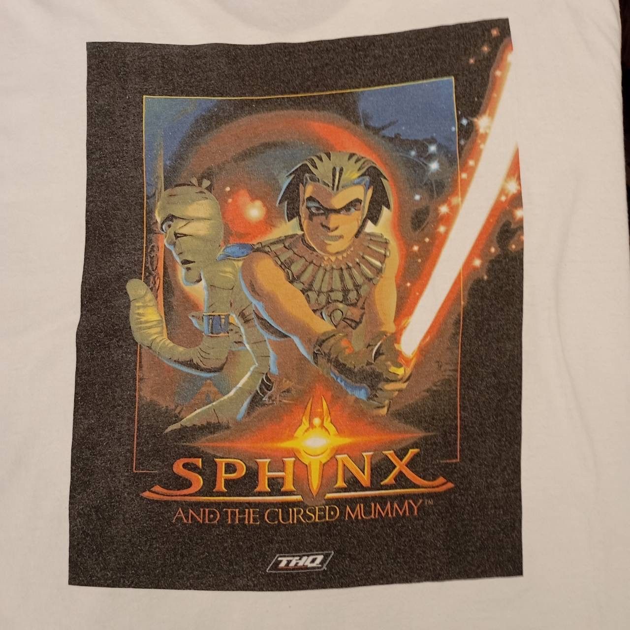 Optic Gaming Vintage Sphinx And The Cursed Game Promo Tee Playstation Size US XL / EU 56 / 4 - 5 Thumbnail