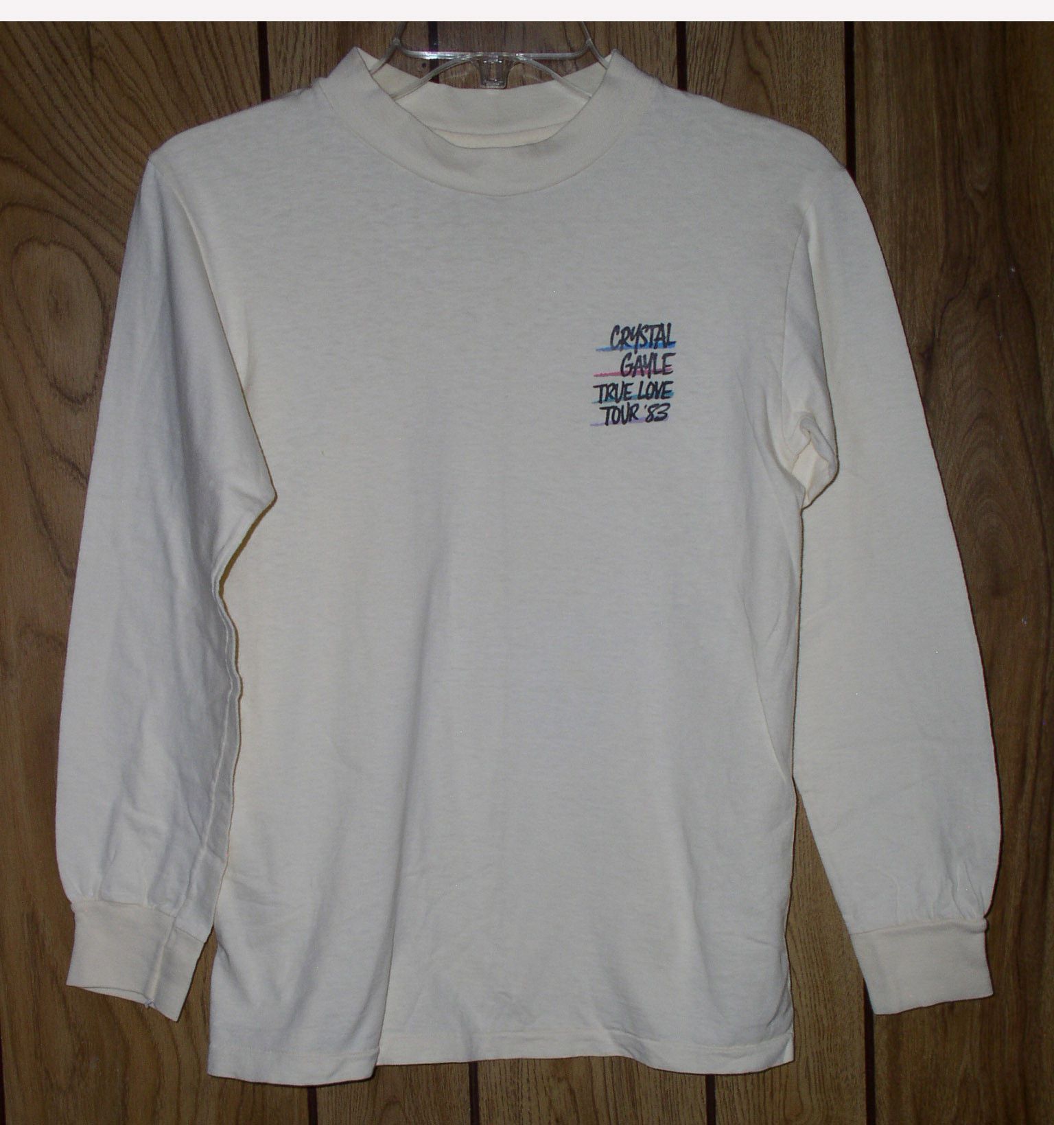 Vintage Crystal Gayle Concert Tour Shirt Vintage 1983 True Love Size US S / EU 44-46 / 1 - 1 Thumbnail