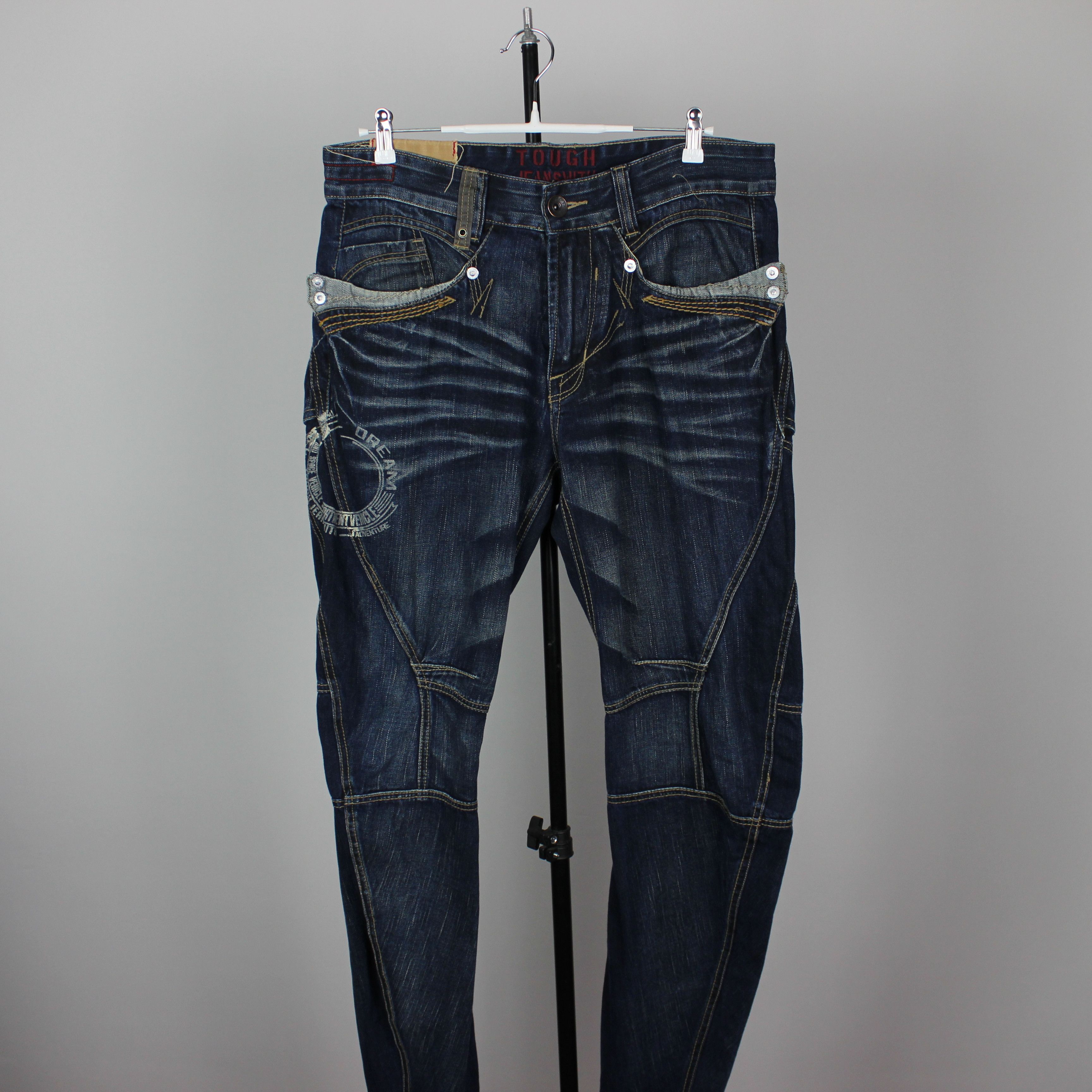 Vintage Vintage y2k Tough Jeansmith Japanese Style Denim Pants Size US 36 / EU 52 - 5 Thumbnail