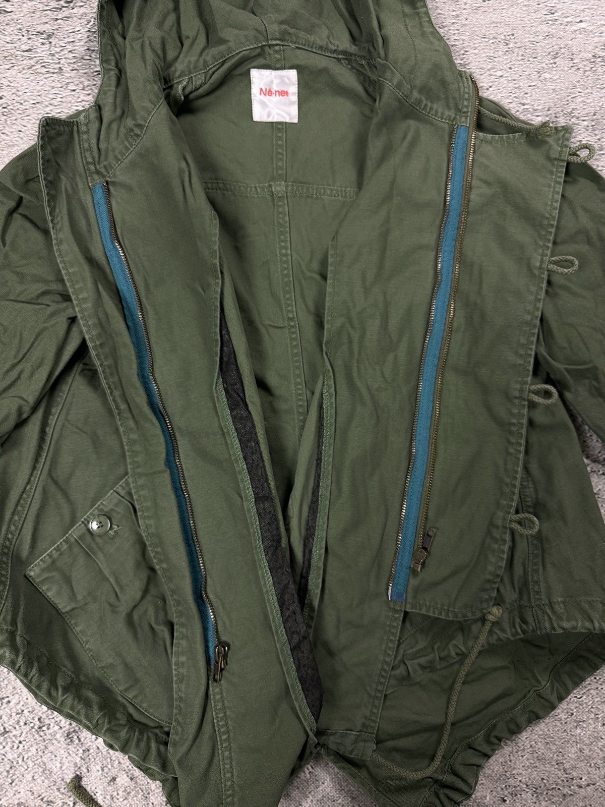Issey Miyake Ne-Net Issey Miyake Coat vintage khaki Japanese military Size US M / EU 48-50 / 2 - 6 Thumbnail
