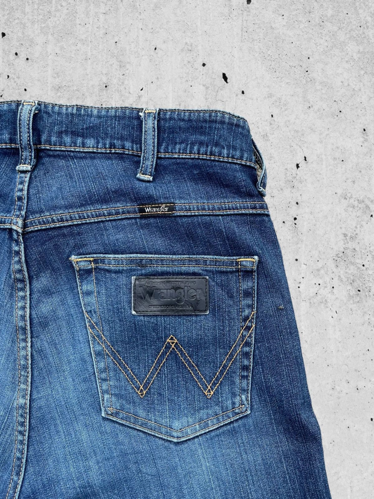 Designer × Wrangler 🔥 Wrangler Blue Distressed Denim W34 🔥 Size US 34 / EU 50 - 12 Thumbnail