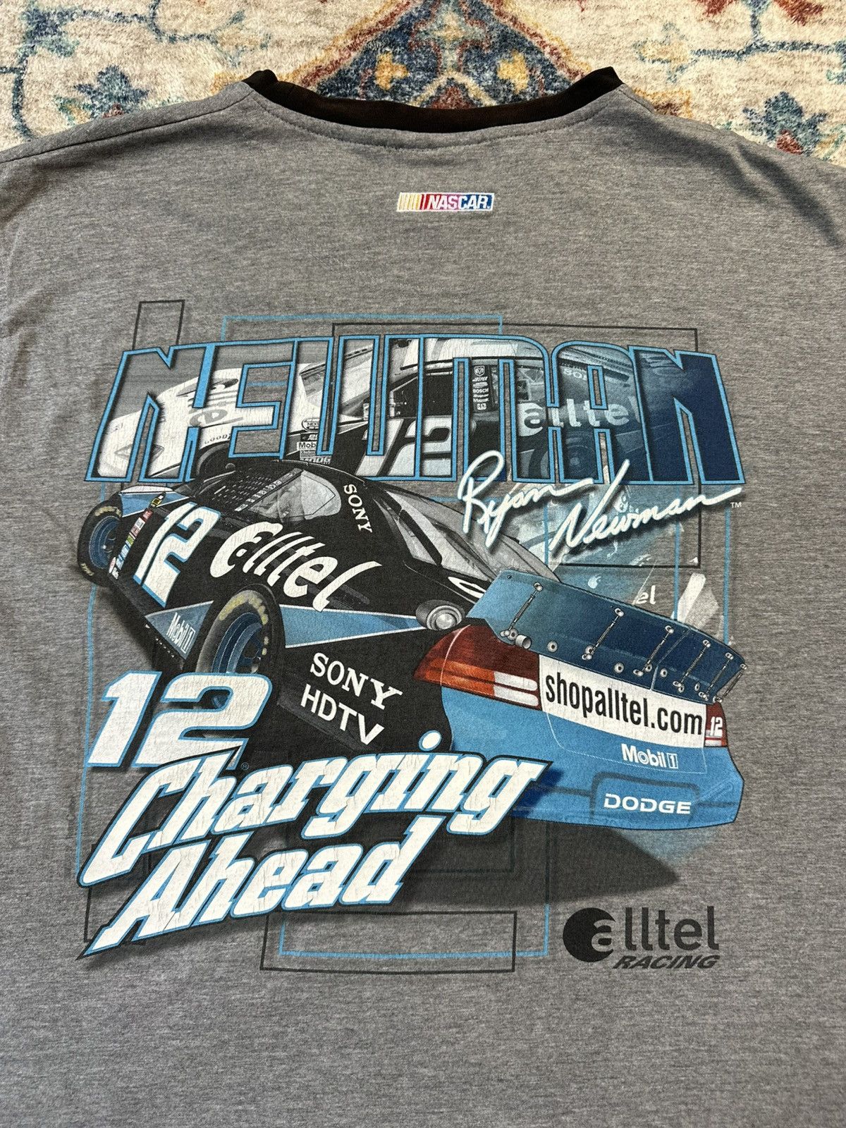 NASCAR Vintage NASCAR Ryan Newman Racing T-shirt Size XL Size US XL / EU 56 / 4 - 6 Thumbnail