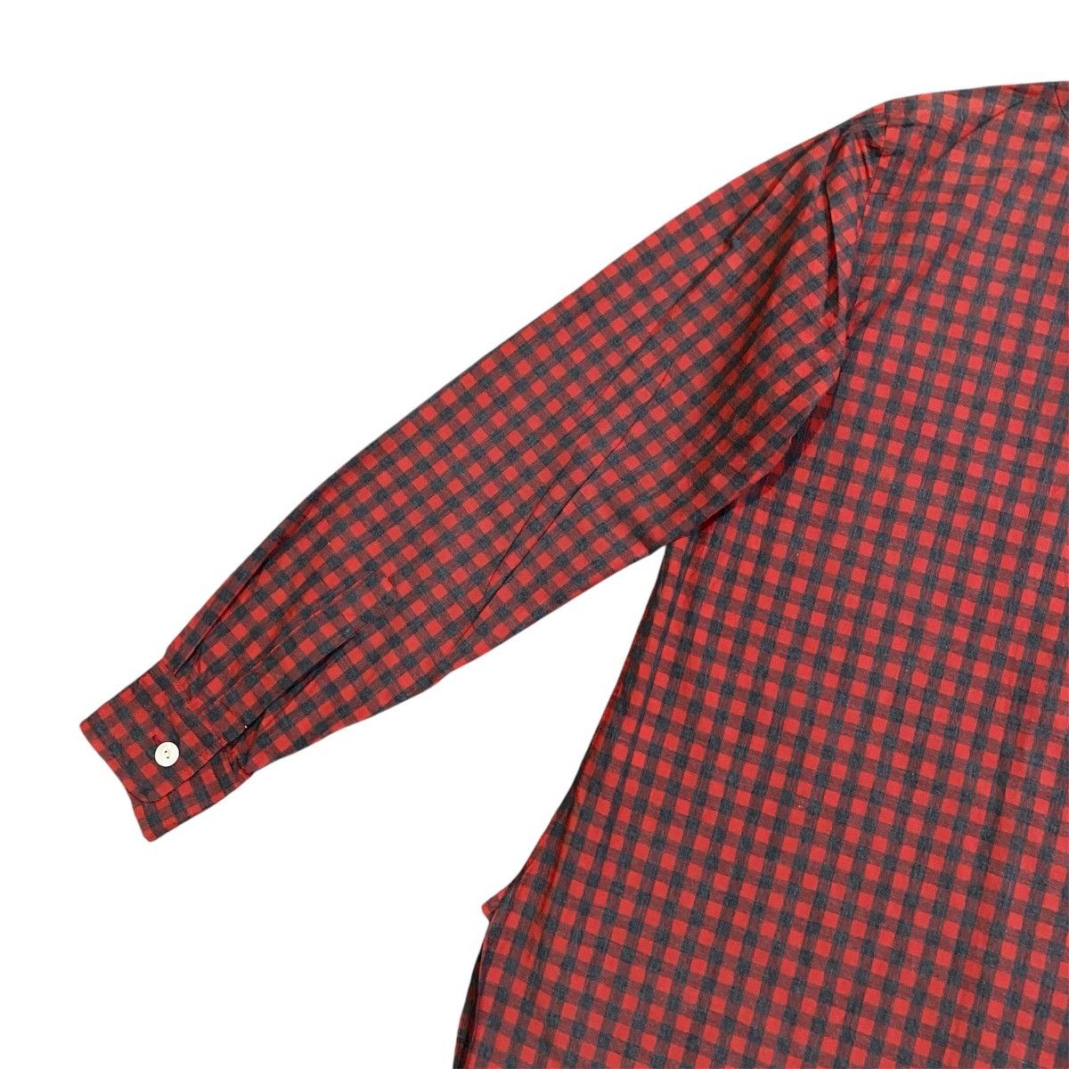 Needles ‼️LAST DROP‼️Needles Longline Gingham Cardigan Collarless Red Size US S / EU 44-46 / 1 - 9 Thumbnail
