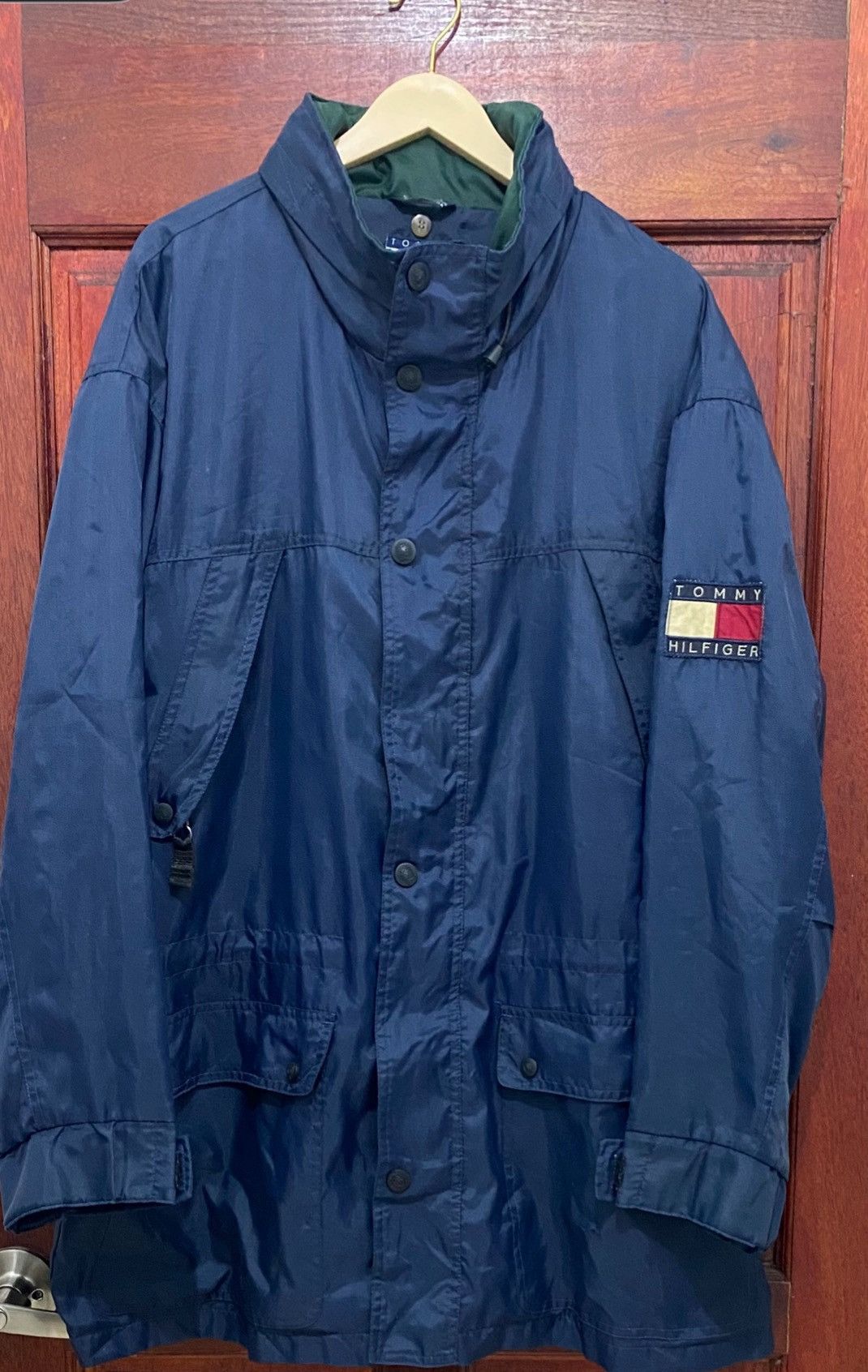 Tommy Hilfiger Vintage Tommy Hilfiger Parka Patches Logo Jacket Size US XL / EU 56 / 4 - 1 Thumbnail