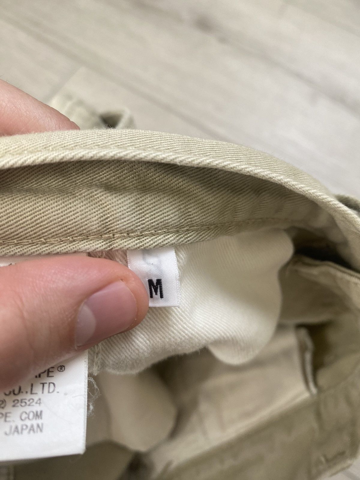 Bape Baby Milo Face Chino Pants Size US 31 - 4 Thumbnail