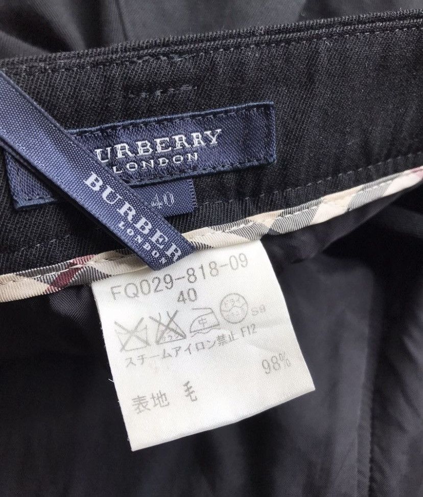 Burberry Burberry London Black Mohair Tuxedo Trousers Pants Size 40 Size US 31 - 4 Thumbnail