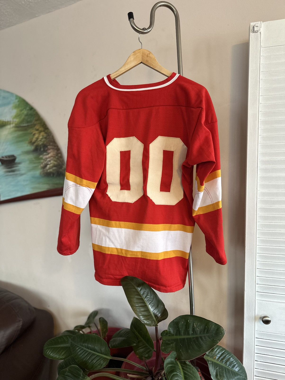 Vintage Vintage 70s/80s Acrylic Jersey Size US M / EU 48-50 / 2 - 2 Thumbnail