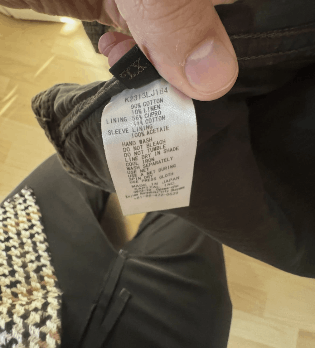 Kapital Kapital Black Boro Denim Jacket Size 4 Size US XL / EU 56 / 4 - 7 Thumbnail