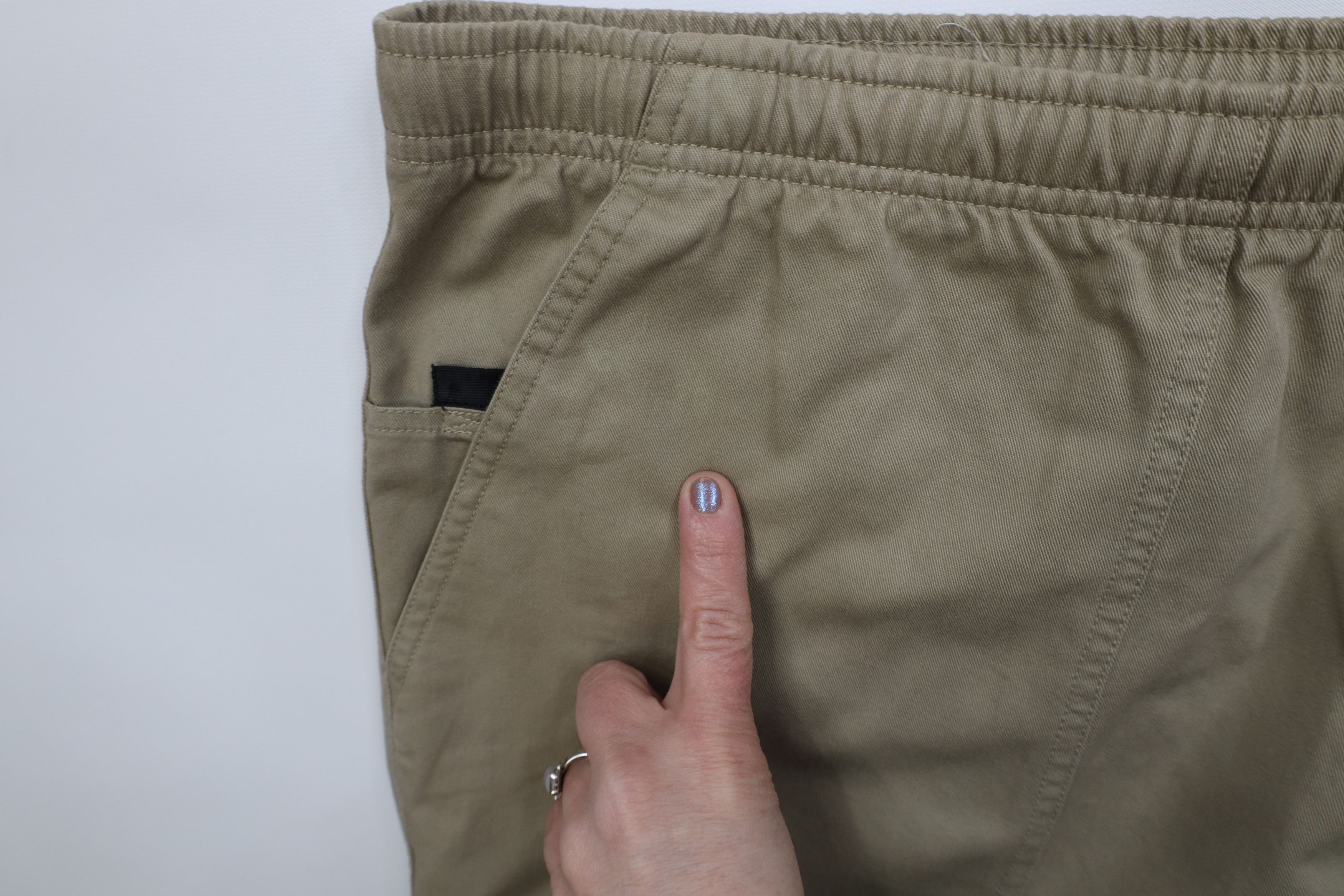 Nike Vintage 90s Y2K Nike Mini Swoosh Wide Leg Pants Khaki Tan Size US 40 / EU 56 - 6 Thumbnail