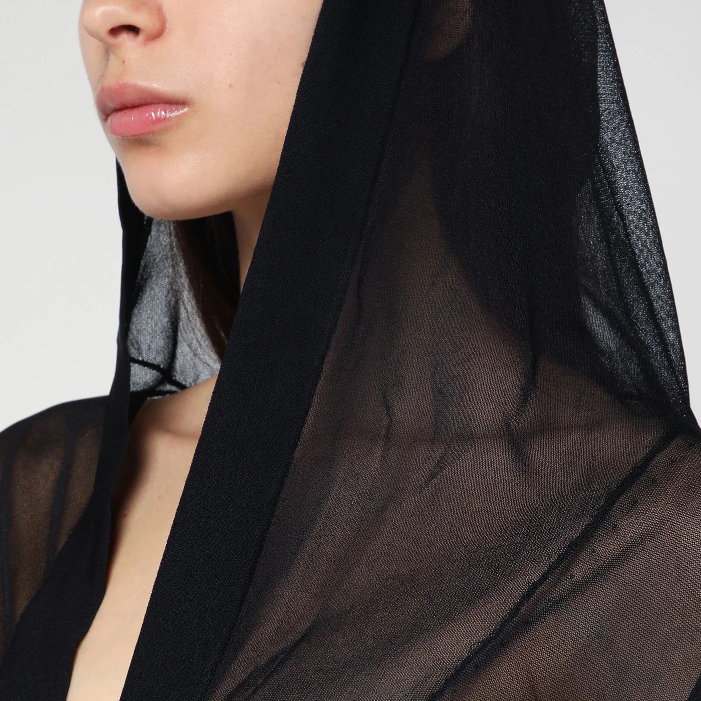 Alaia o1d2blof0426 Bodysuit Hooded in Black Size XS / US 0-2 / IT 36-38 - 5 Thumbnail