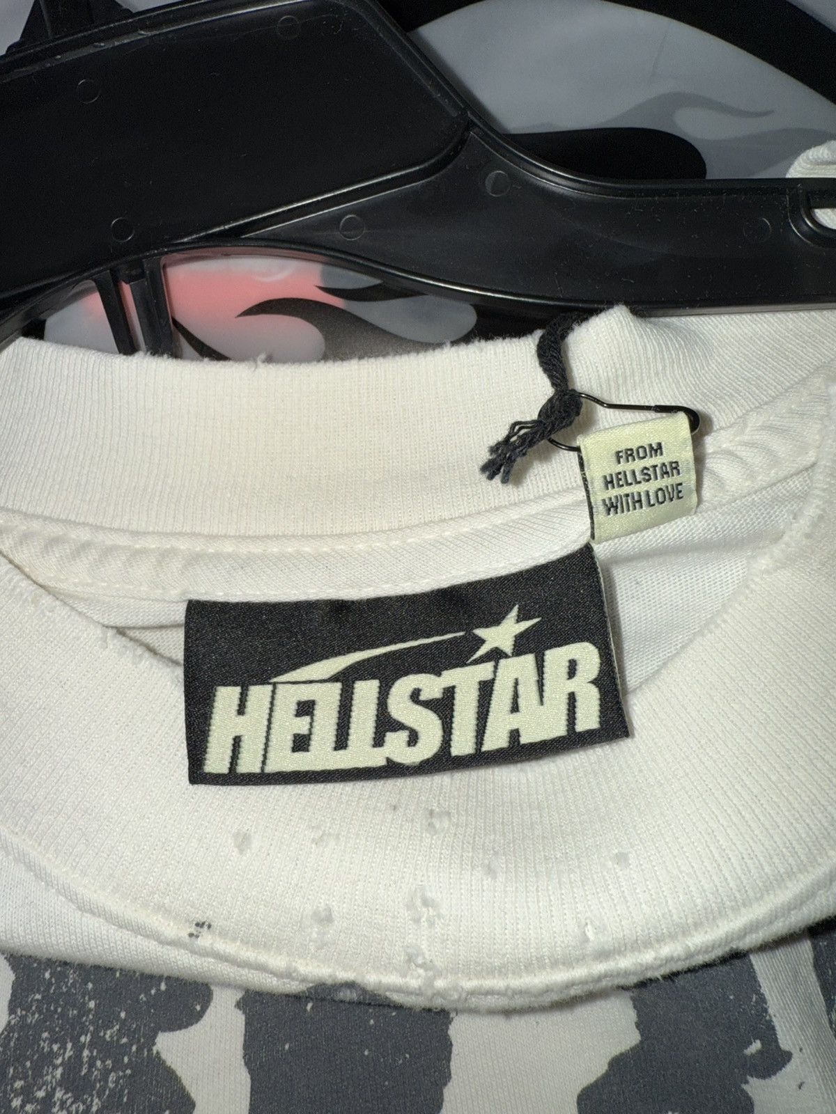 HELLSTAR Hellstar logo t shirt Size US L / EU 52-54 / 3 - 3 Thumbnail