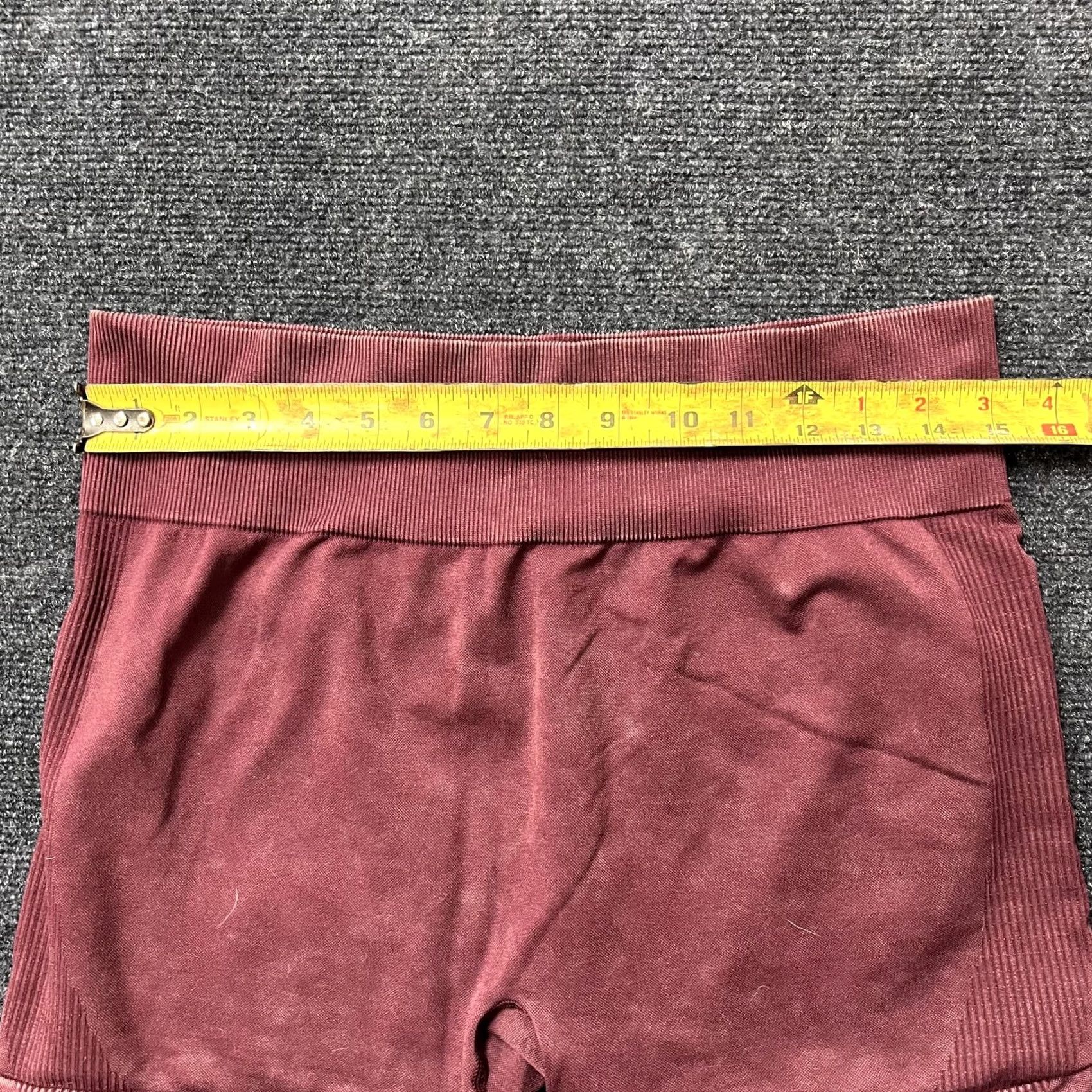 Pinko PINK Shorts Womens XS Pink Seamless High Rise Ribbed Athletic Yoga Lounge 3" Size 42" / US 20 - 4 Thumbnail