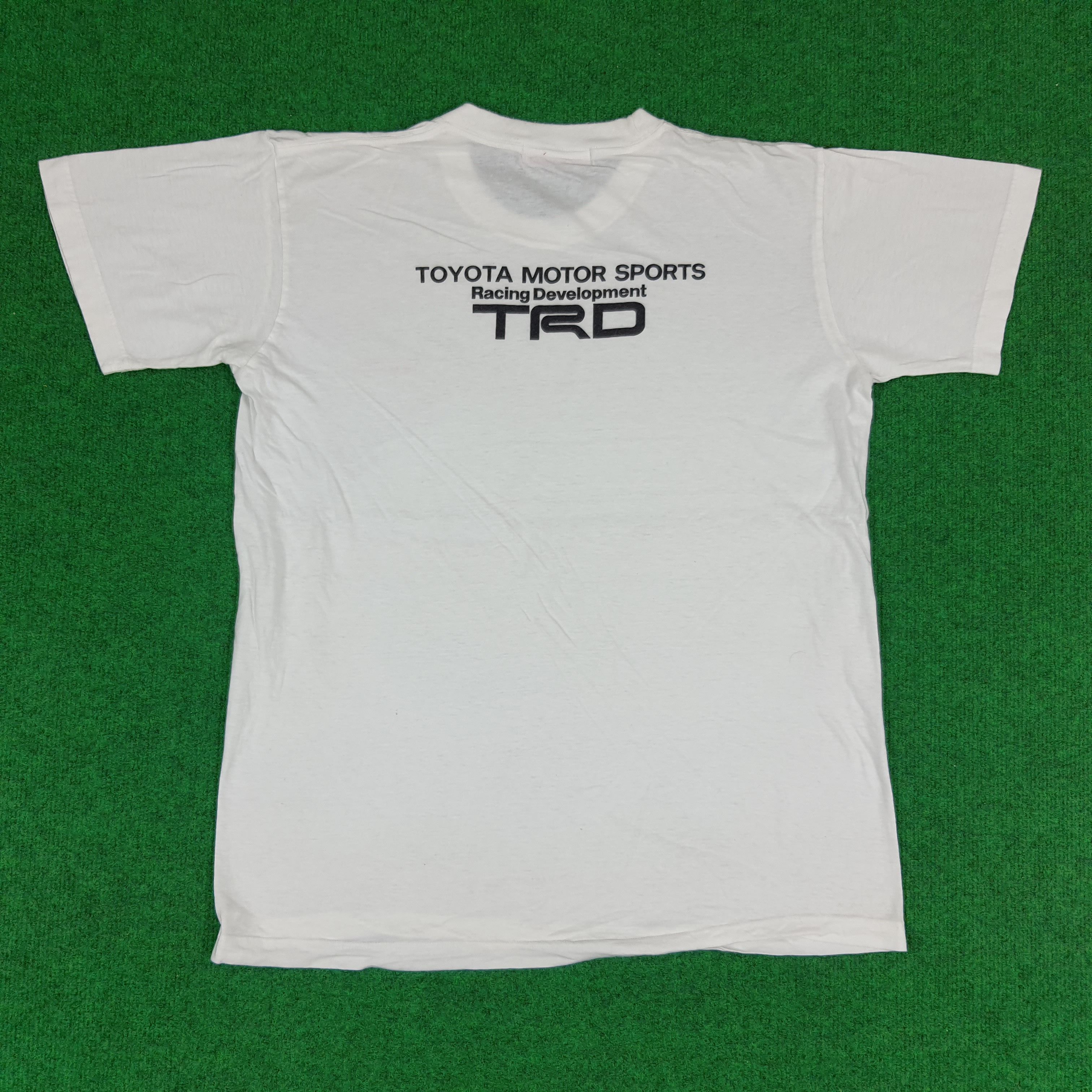 Japanese Brand Vintage TRD Toyota Motorsports Racing Team T-shirt Size US M / EU 48-50 / 2 - 1 Thumbnail