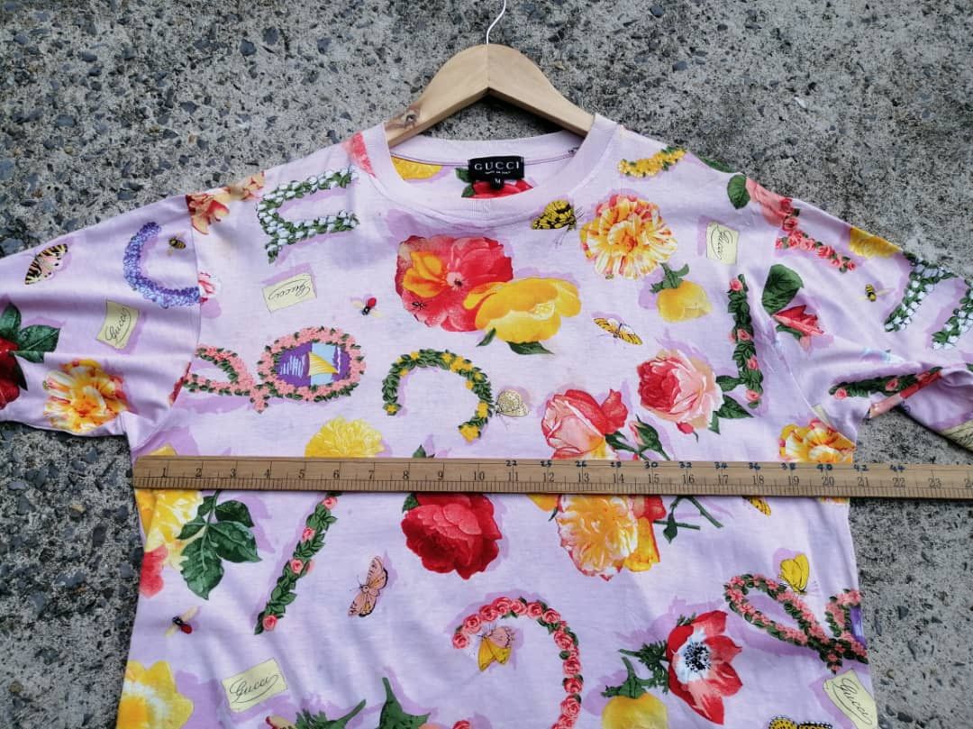 Gucci Gucci by Tom Ford Accessories Allover Print Tee Size M / US 6-8 / IT 42-44 - 3 Thumbnail
