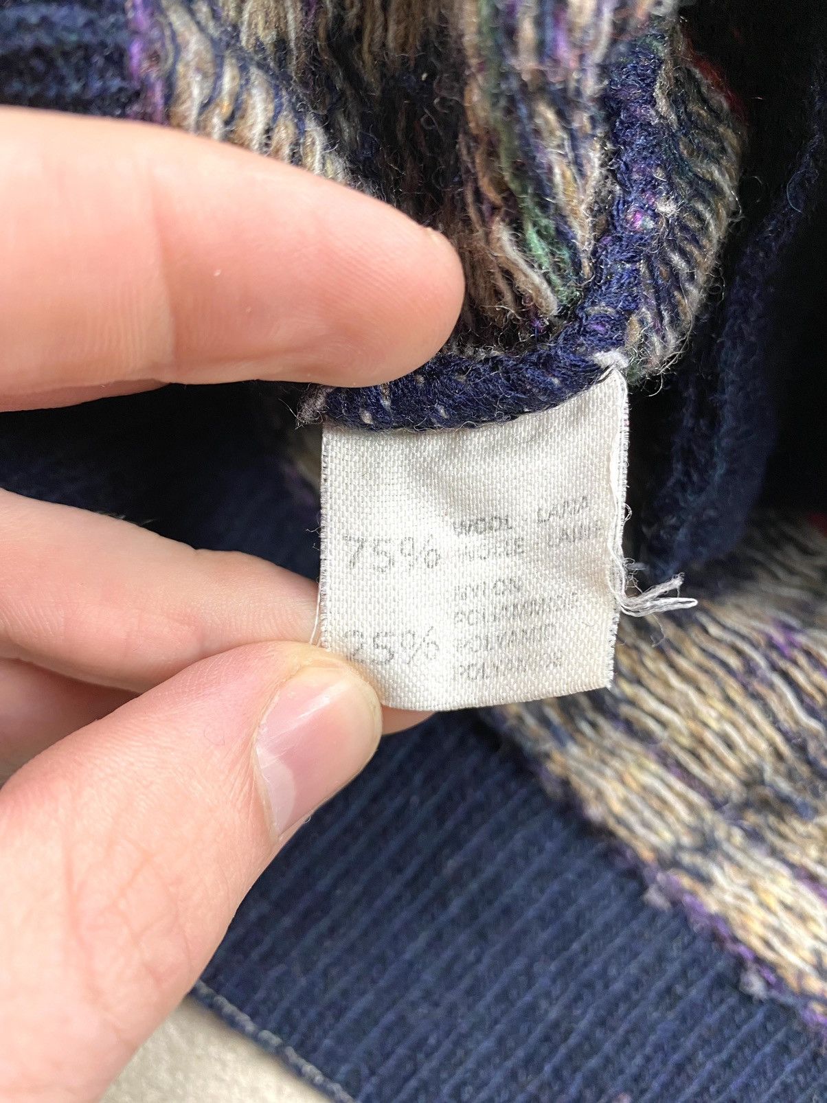 Coogi Rare! Vintage 90’s Knit Pattern Cardigan Sweater Coogi Style Size US L / EU 52-54 / 3 - 12 Thumbnail