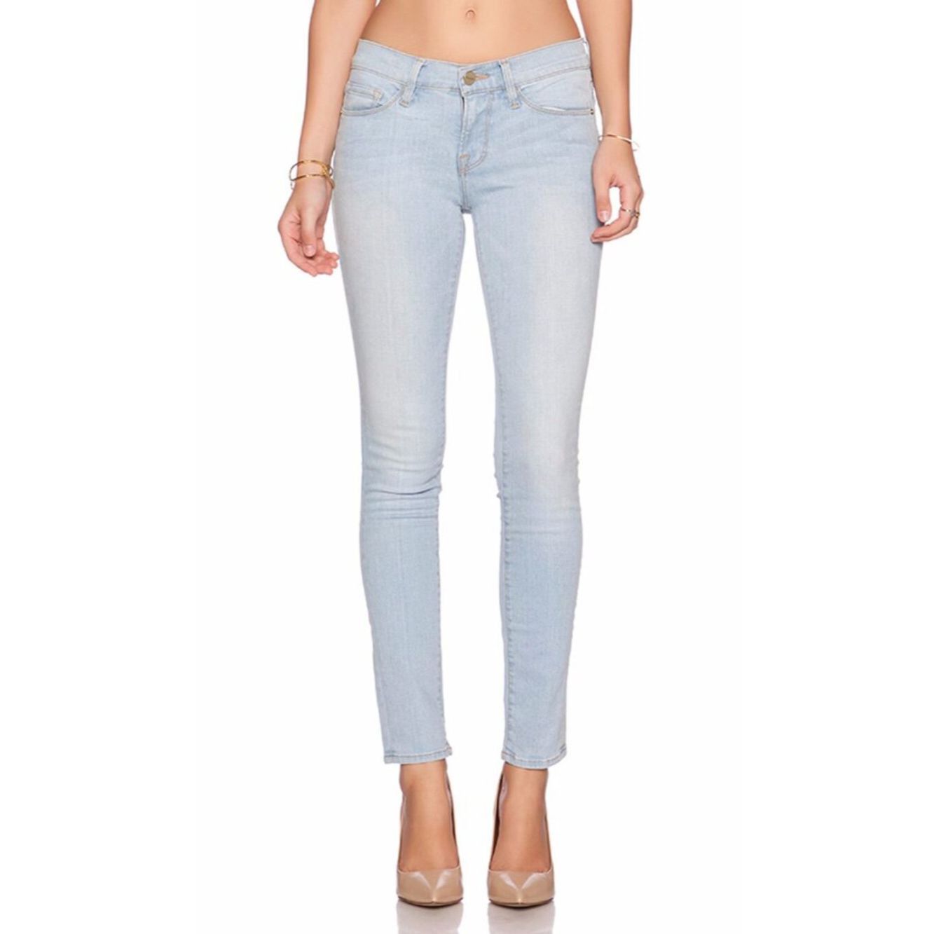 Frame FRAME Le Skinny De Jeanne Crop Jeans in Redchurch Size 24 Size 24" / US 00 / IT 34 - 1 Thumbnail