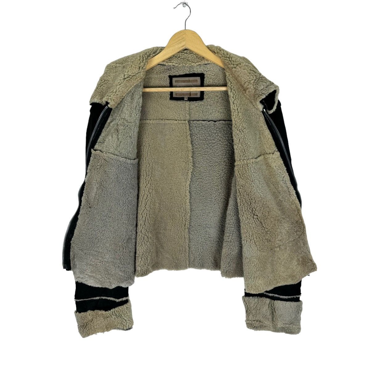 Japanese Brand 🌟HIROMICHI NAKANO SHERPA LEATHER JACKET LIKE NUMBER NINE Size US L / EU 52-54 / 3 - 12 Thumbnail