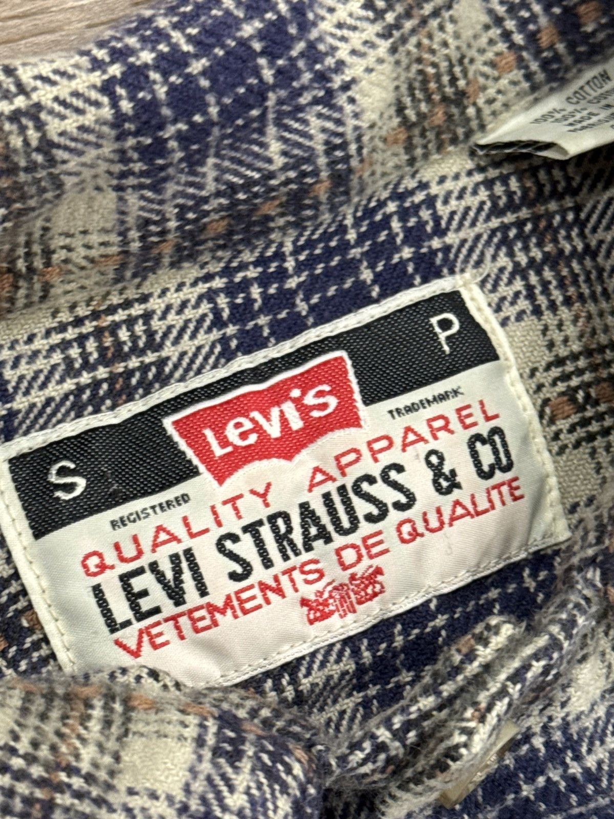 Levi's Vintage Levi’s Plaid Flannel Grunge Y2K Skate Overshirt Size US S / EU 44-46 / 1 - 7 Thumbnail