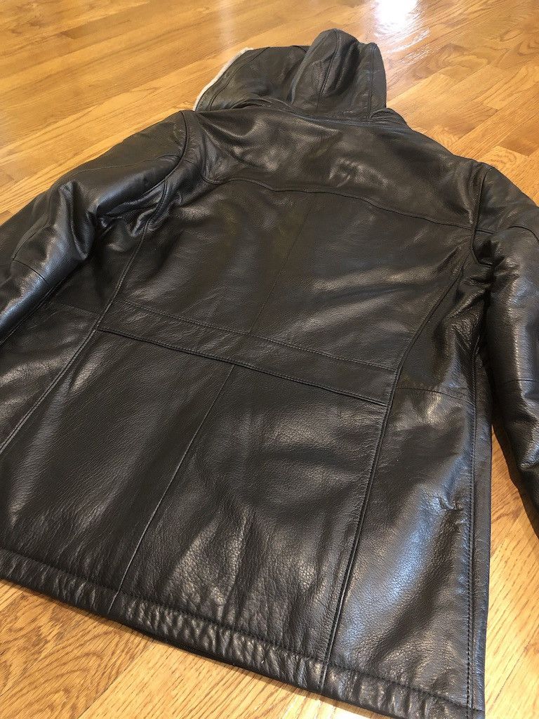 Robert Graham RARE - Robert Graham Genuine Leather Fur Lined Jacket Size US M / EU 48-50 / 2 - 6 Thumbnail