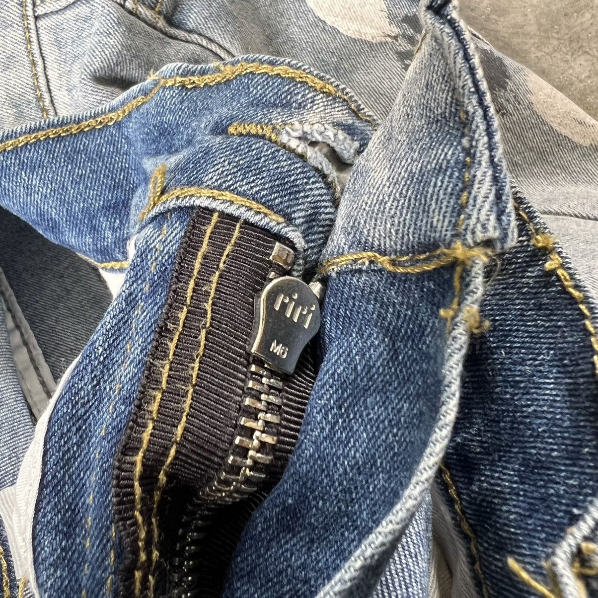 Other Paint Splatter Distressed Skinny Jeans Size US 30 / EU 46 - 10 Thumbnail