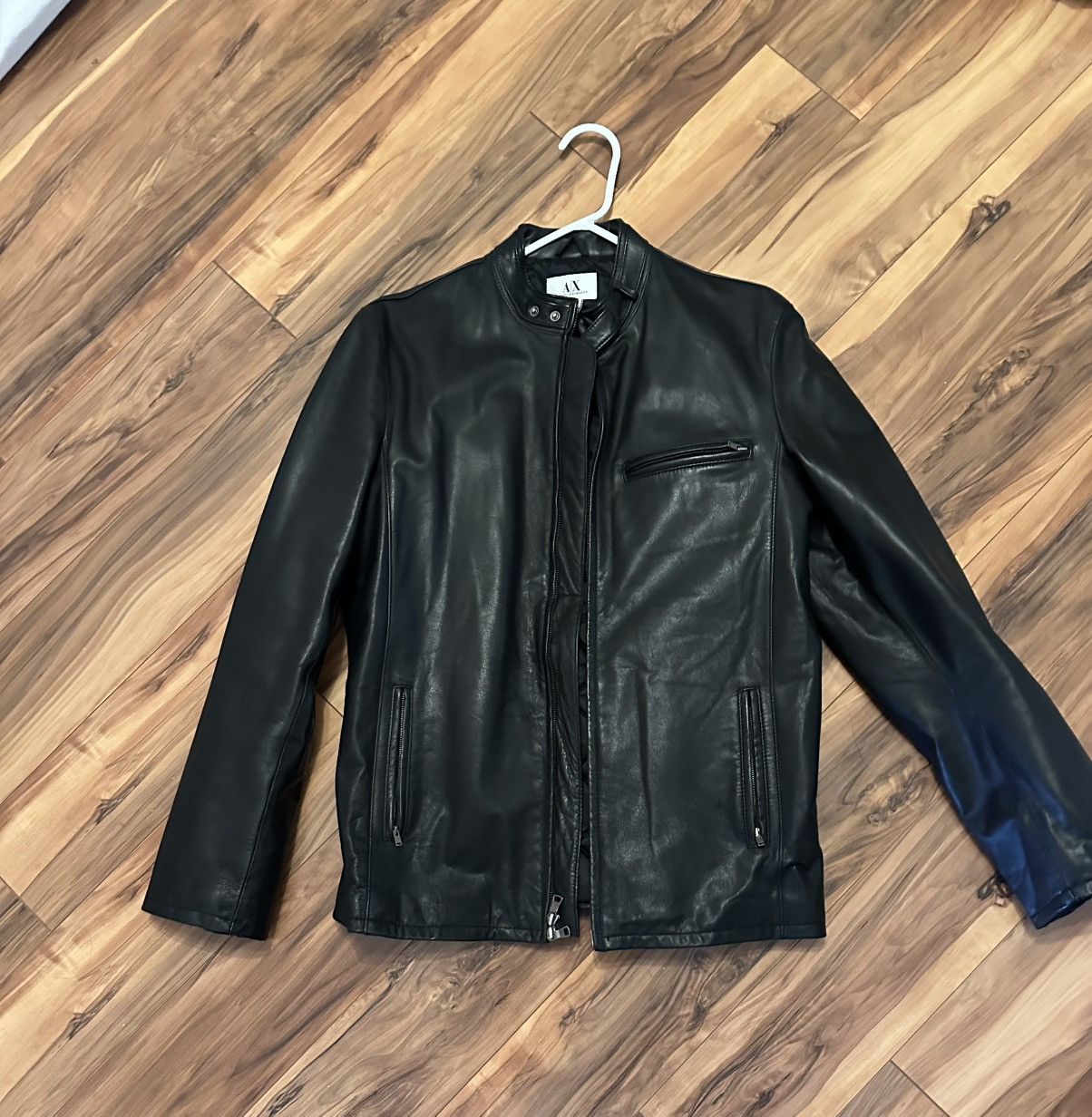 Armani Exchange Armani exchange leather jacket Size US S / EU 44-46 / 1 - 1 Thumbnail