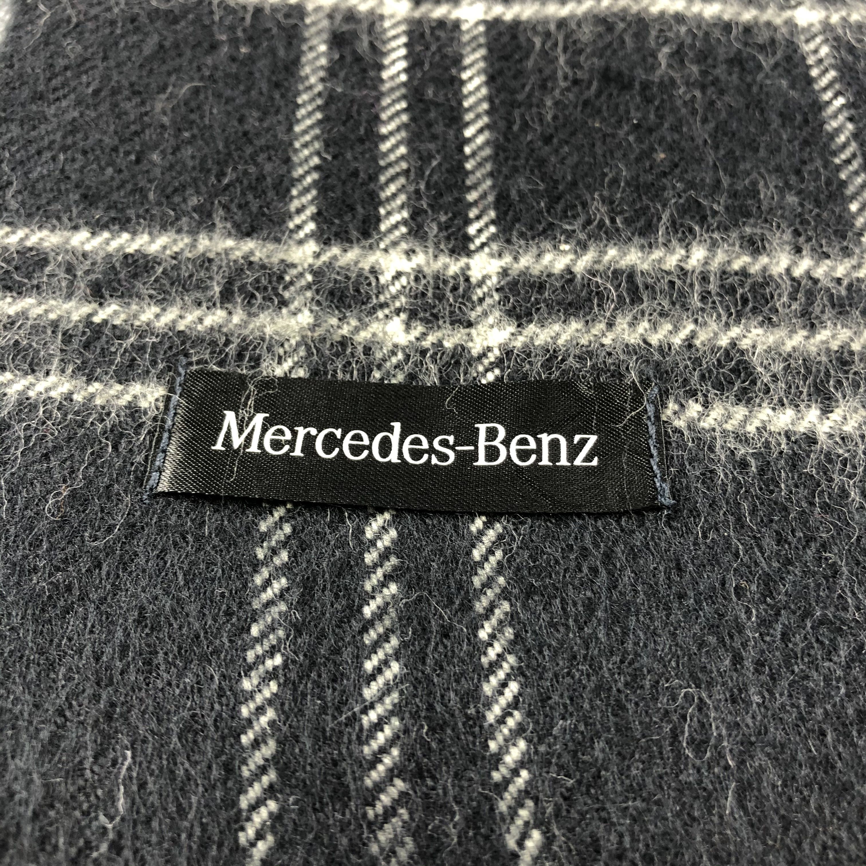 Mercedes-Benz Mercedes-Benz Tartan Wool Scarf Muffler V688 Size ONE SIZE - 4 Thumbnail