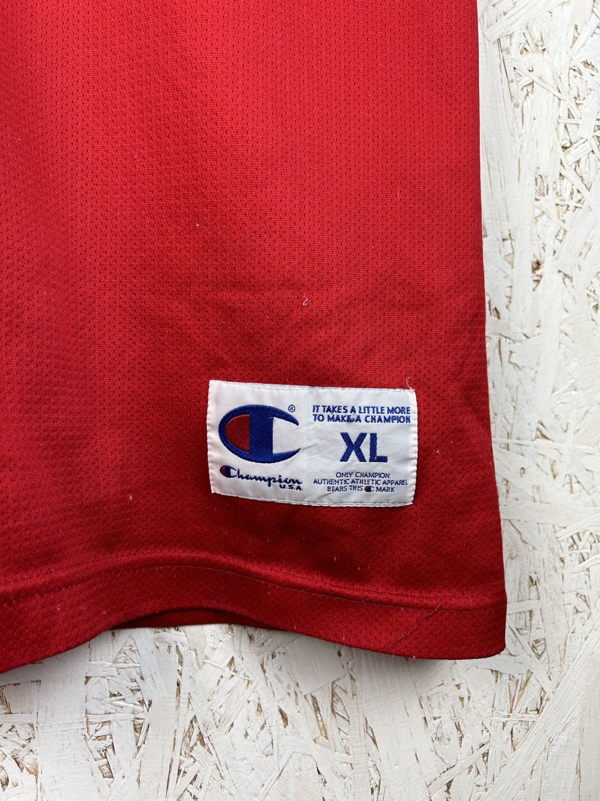Champion 90s Vintage Champion Chicago Bulls #7 Kukoc Toni NBA Jersey Size US XL / EU 56 / 4 - 3 Thumbnail