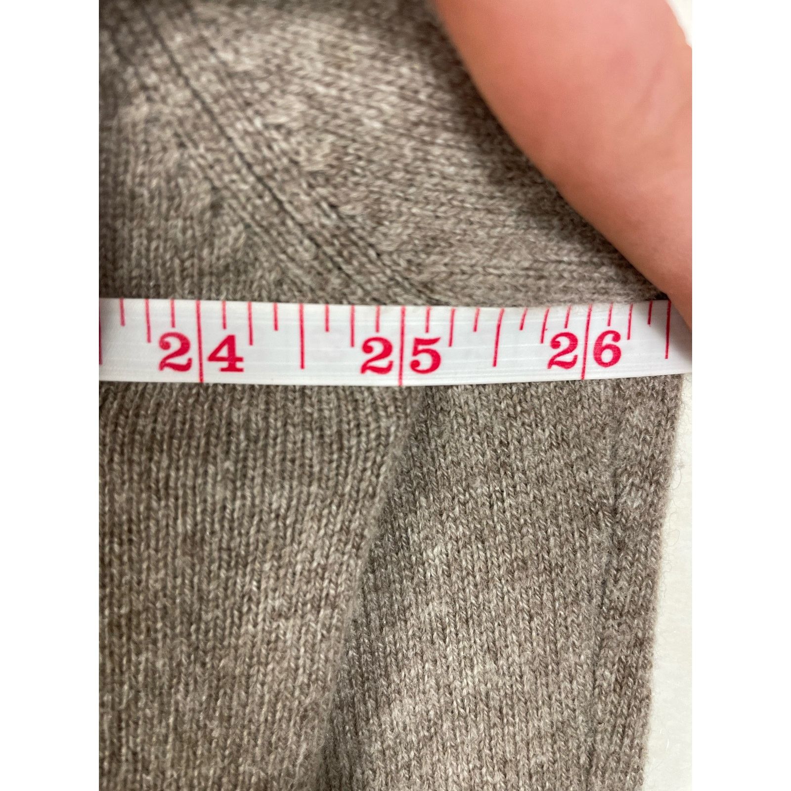 Joseph & Lyman Joseph and Lyman Mens Cashmere Quarter Zip Brown Sweater Size US XL / EU 56 / 4 - 4 Thumbnail