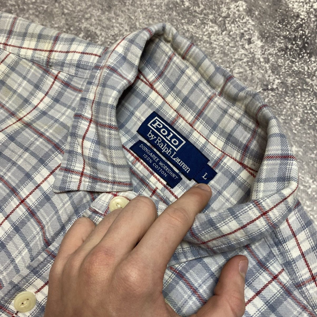 Vintage Vintage Polo Ralph Lauren Basic distressed shirt Size US XL / EU 56 / 4 - 5 Thumbnail
