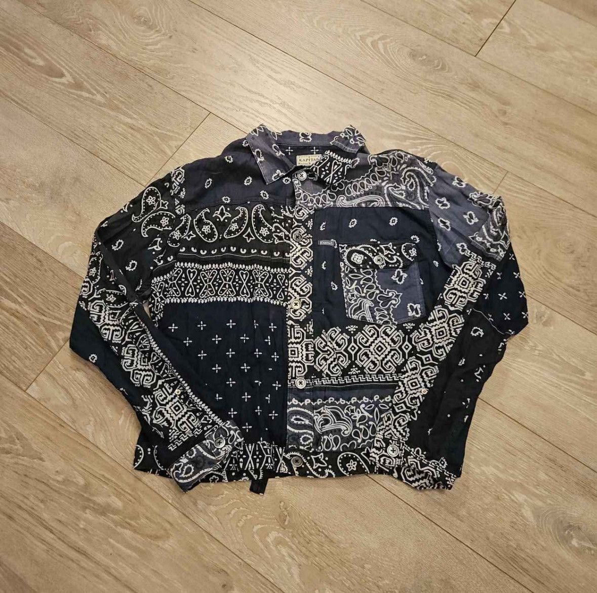 SS2024 Kapital Paisley Patchwork ‘Type 1’ Trucker Jacket