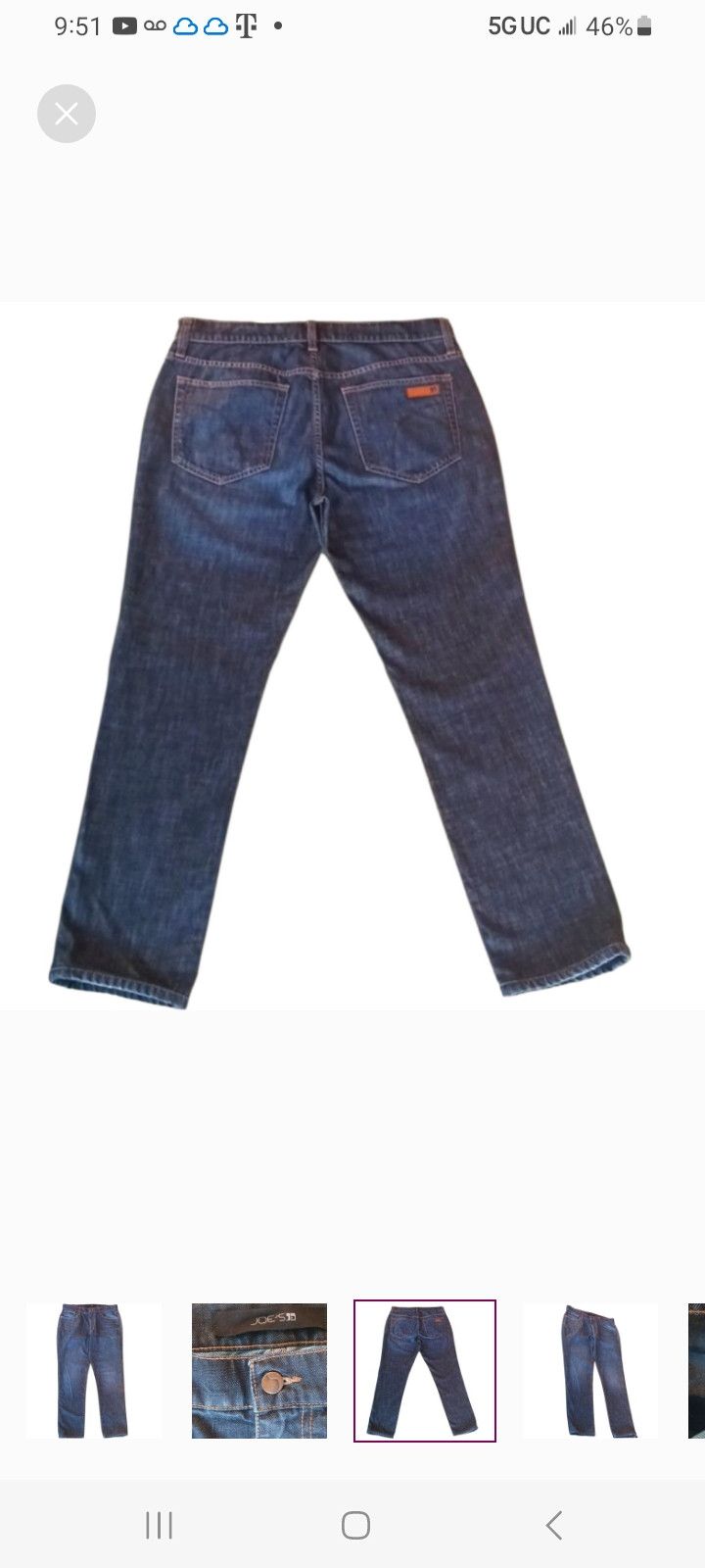 Joe's JOE'S JEANS Rebel Denim Jeans Size US 33 - 3 Thumbnail