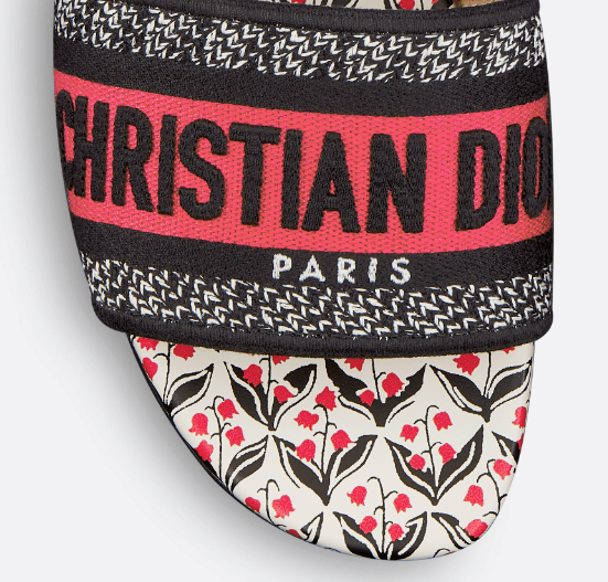 Dior o1w1db10625 Dioramour Dway Slides in Multicolor Size US 10 / IT 40 - 3 Thumbnail