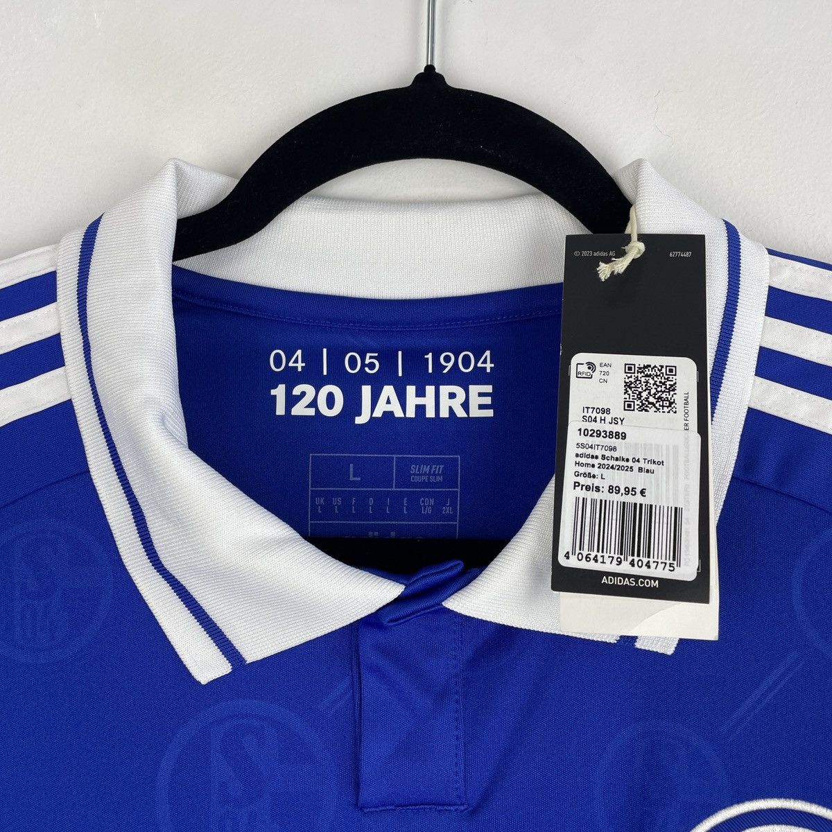 Adidas Schalke 04 Moussa Sylla Home Adidas Jersey Shirt 2024/2025 Size US L / EU 52-54 / 3 - 5 Thumbnail