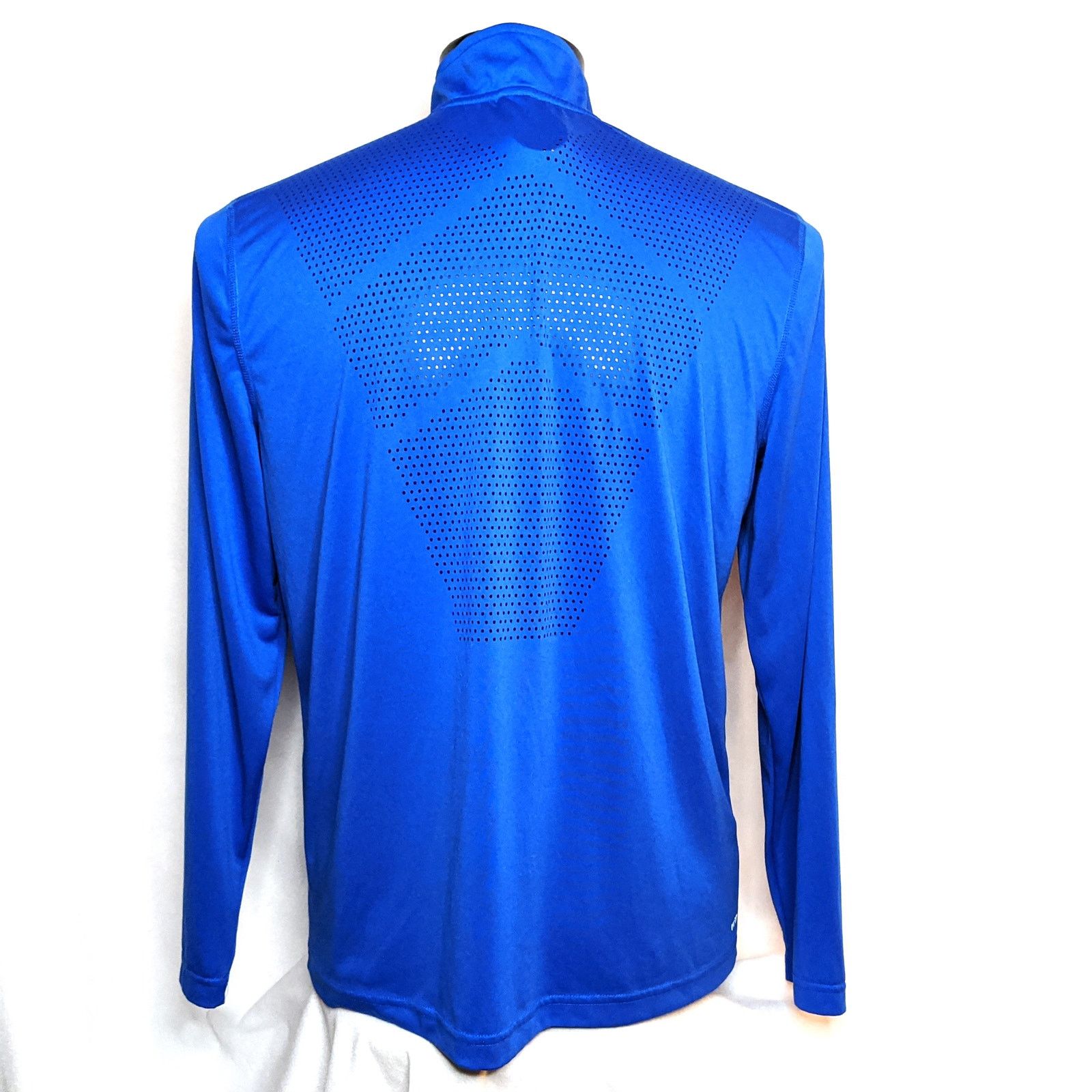 Other Xersion Men's Performance 1/4 Zip Pullover | Large | Blue Size US L / EU 52-54 / 3 - 3 Thumbnail