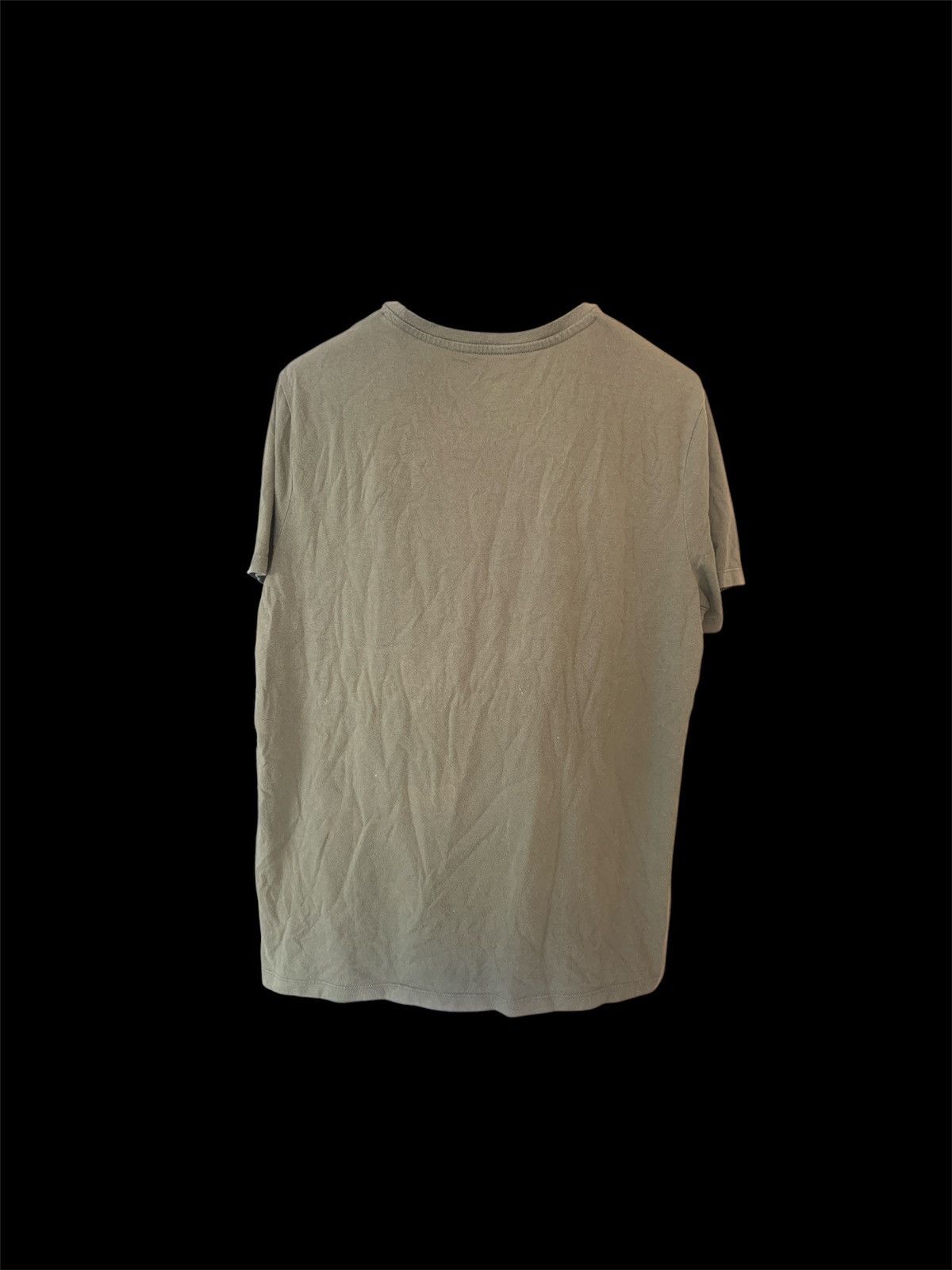 Vintage Army Green T-shirt Size L / US 10 / IT 46 - 2 Thumbnail
