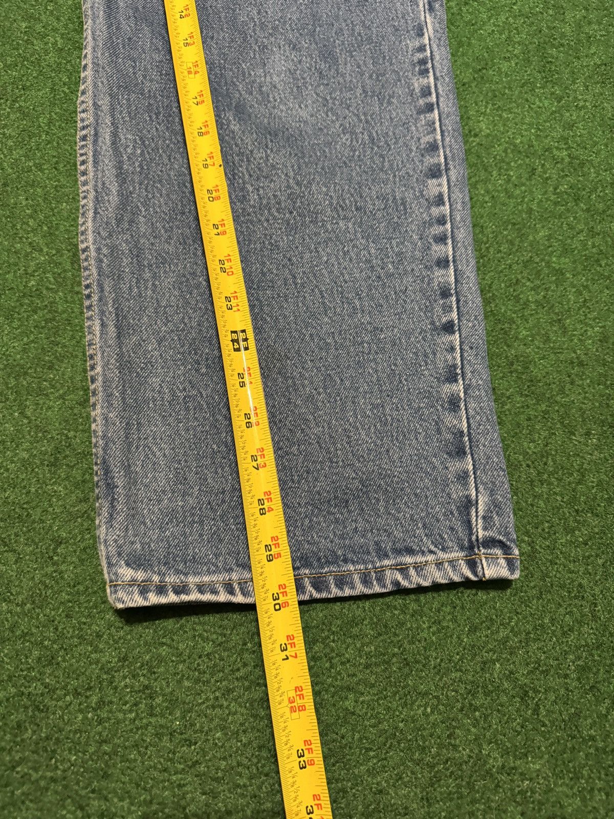 Tommy Hilfiger Vintage 90s Tommy Hilfiger High Waisted 33x30 Baggy Jeans Size US 33 - 8 Thumbnail