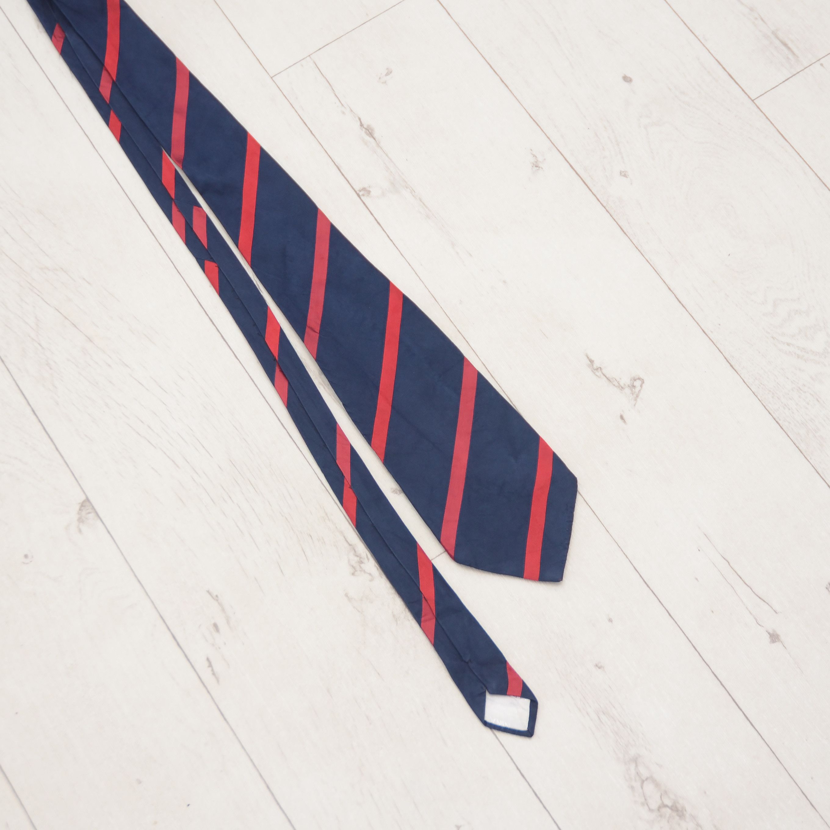 Designer × Vintage Vintage Authentic NINA RICCI Tie Striped Print Design Rare Size ONE SIZE - 5 Thumbnail